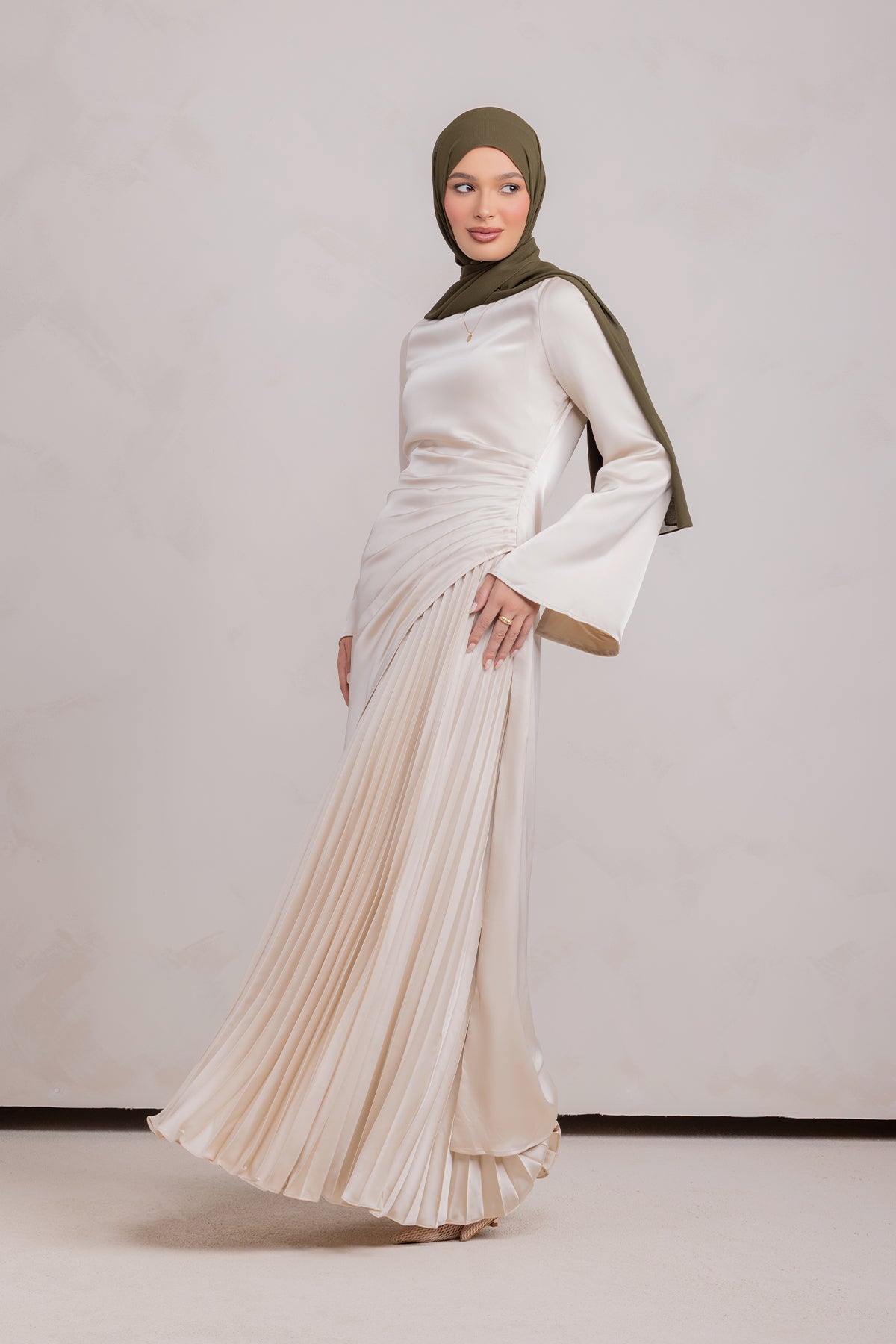 Ascia Asymmetrical Tunic & Skirt Set