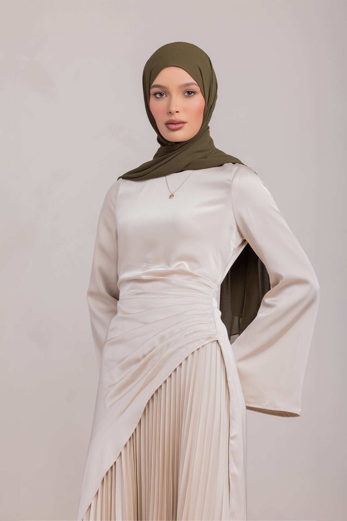 Ascia Asymmetrical Tunic & Skirt Set