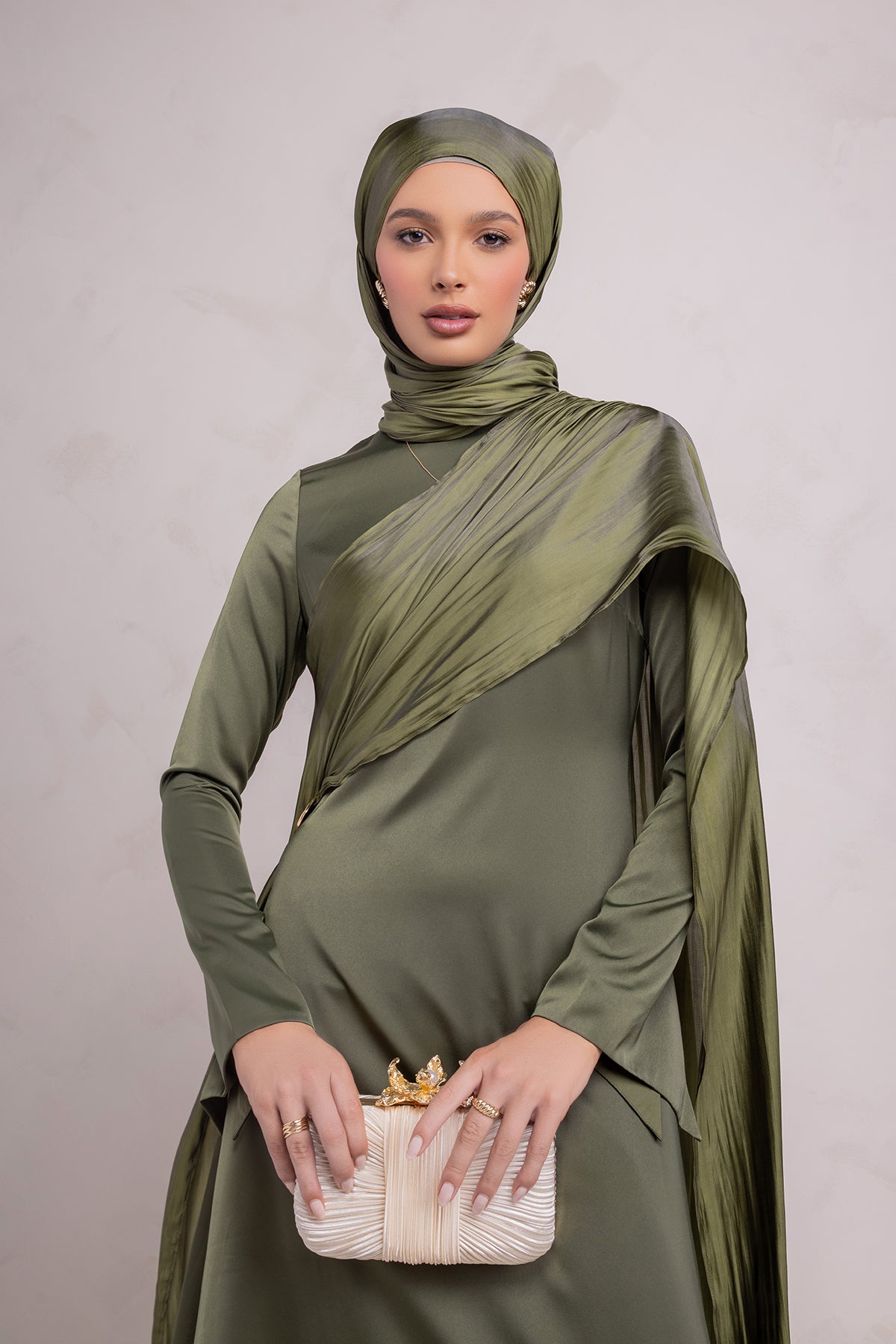 Leana Maxi Dress - Forest Muse