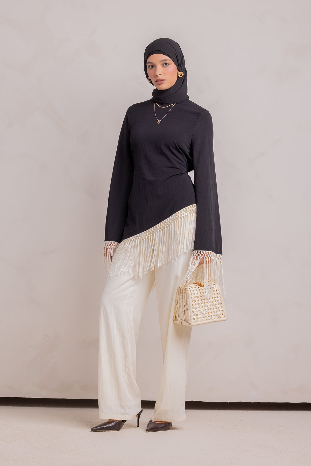 Batoul Pant - Cream