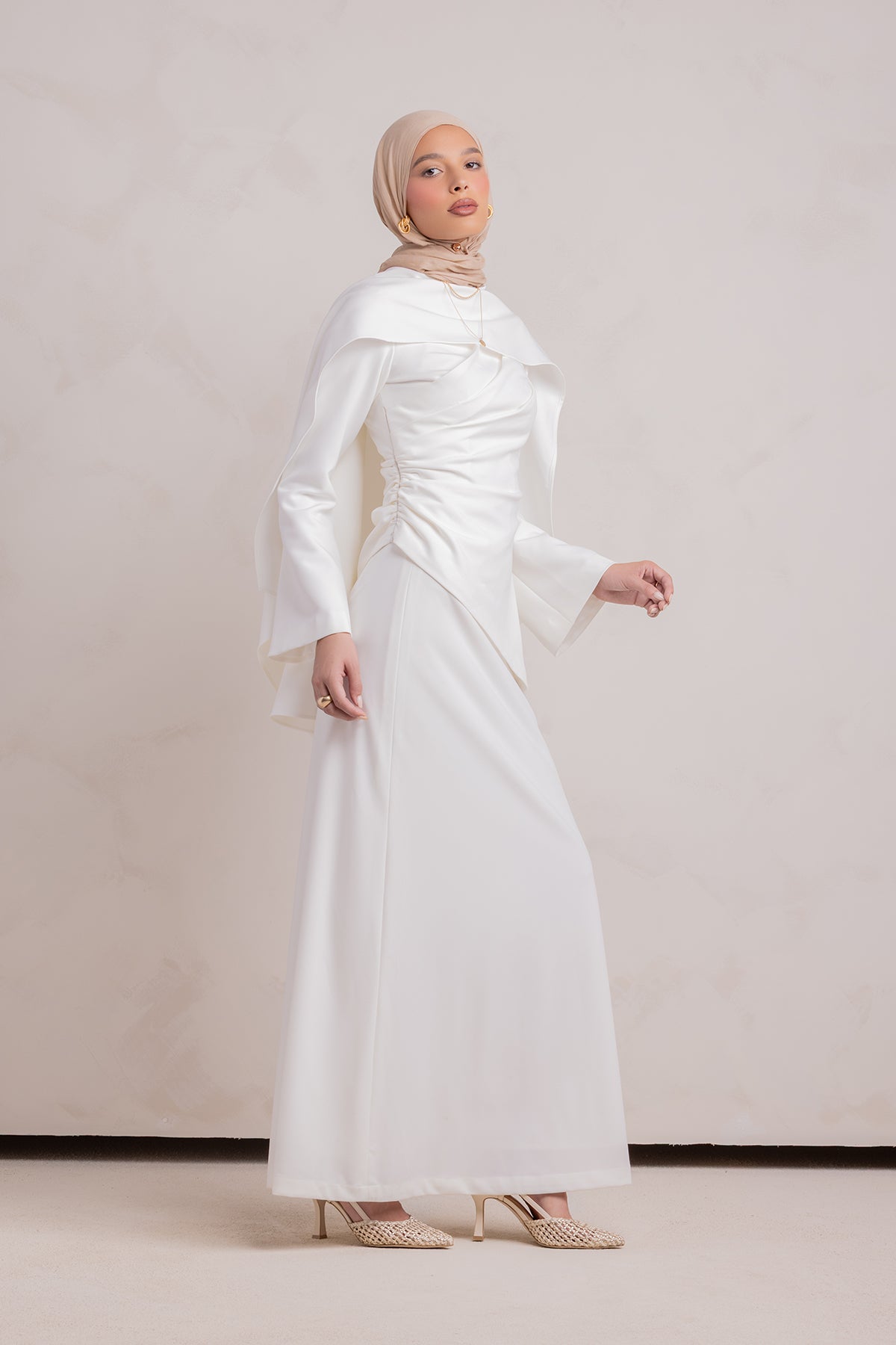 Meyah Maxi Skirt - Off White