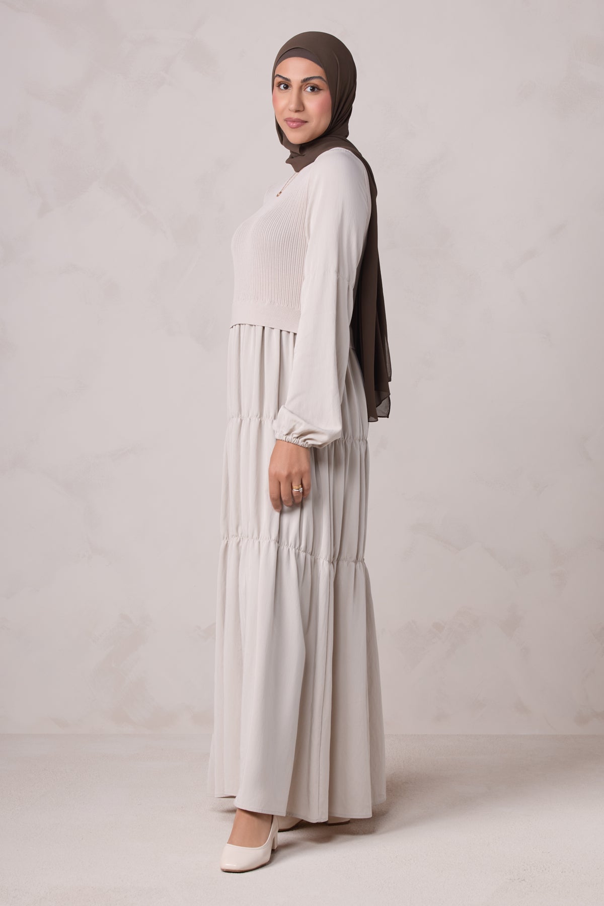 Norhan Everyday Maxi Dress - Beige