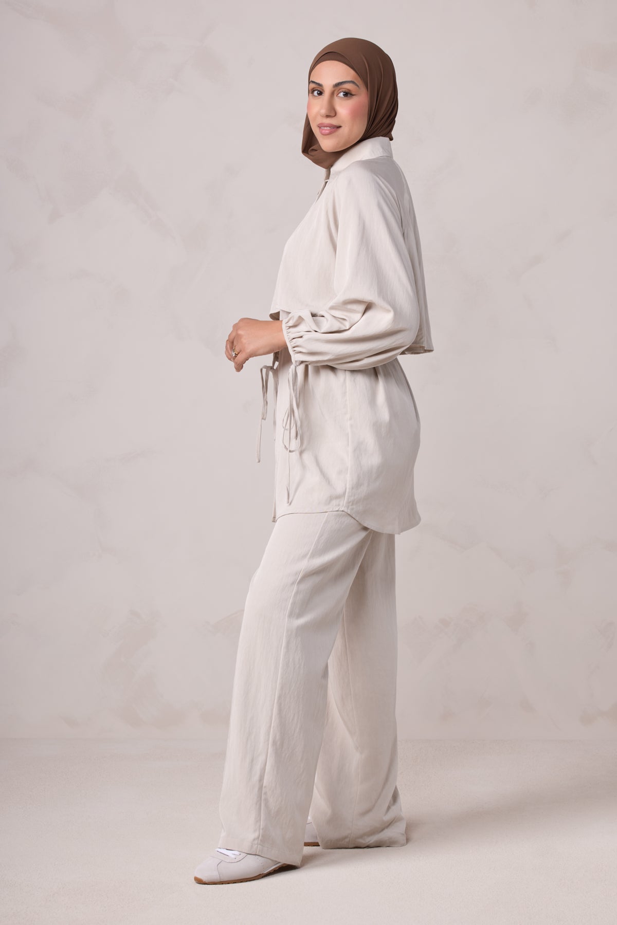 Aylin Tunic & Pant Set - Latte