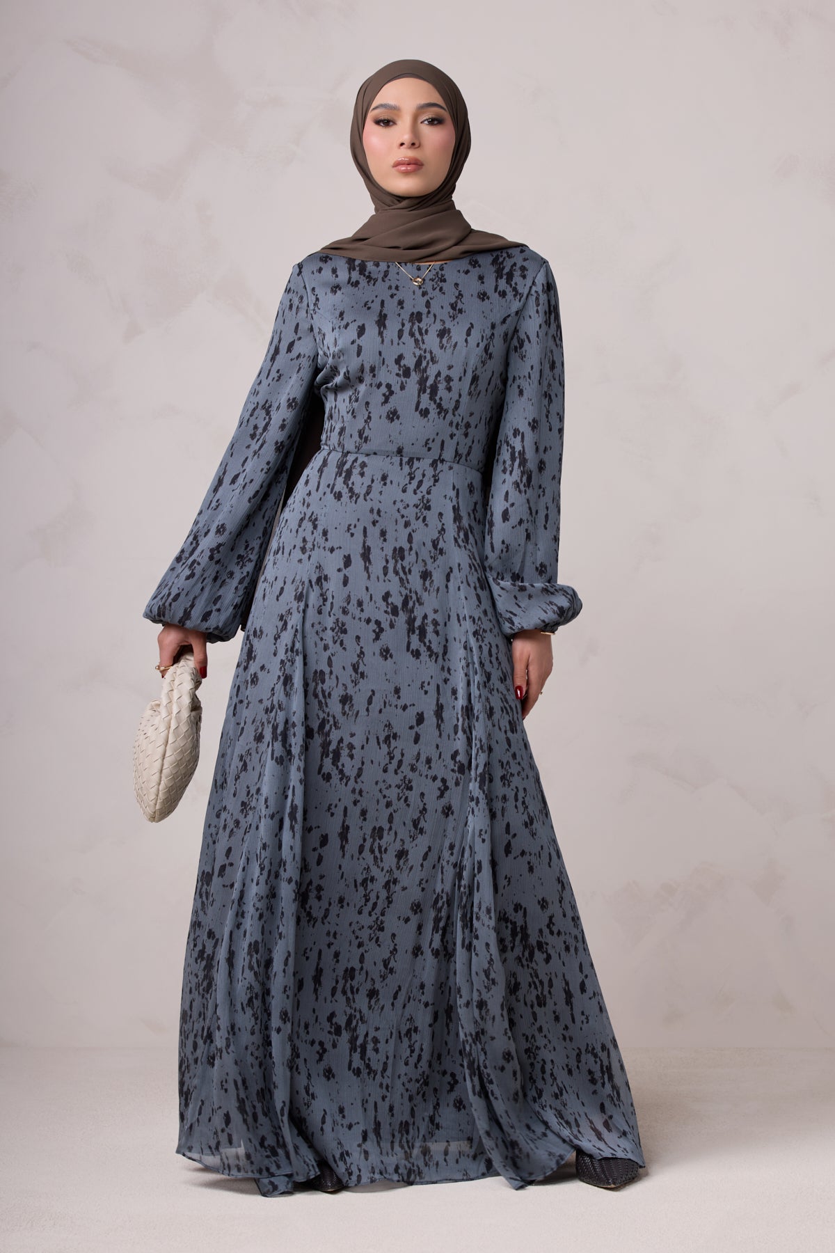 Reem Long Sleeve Maxi Dress