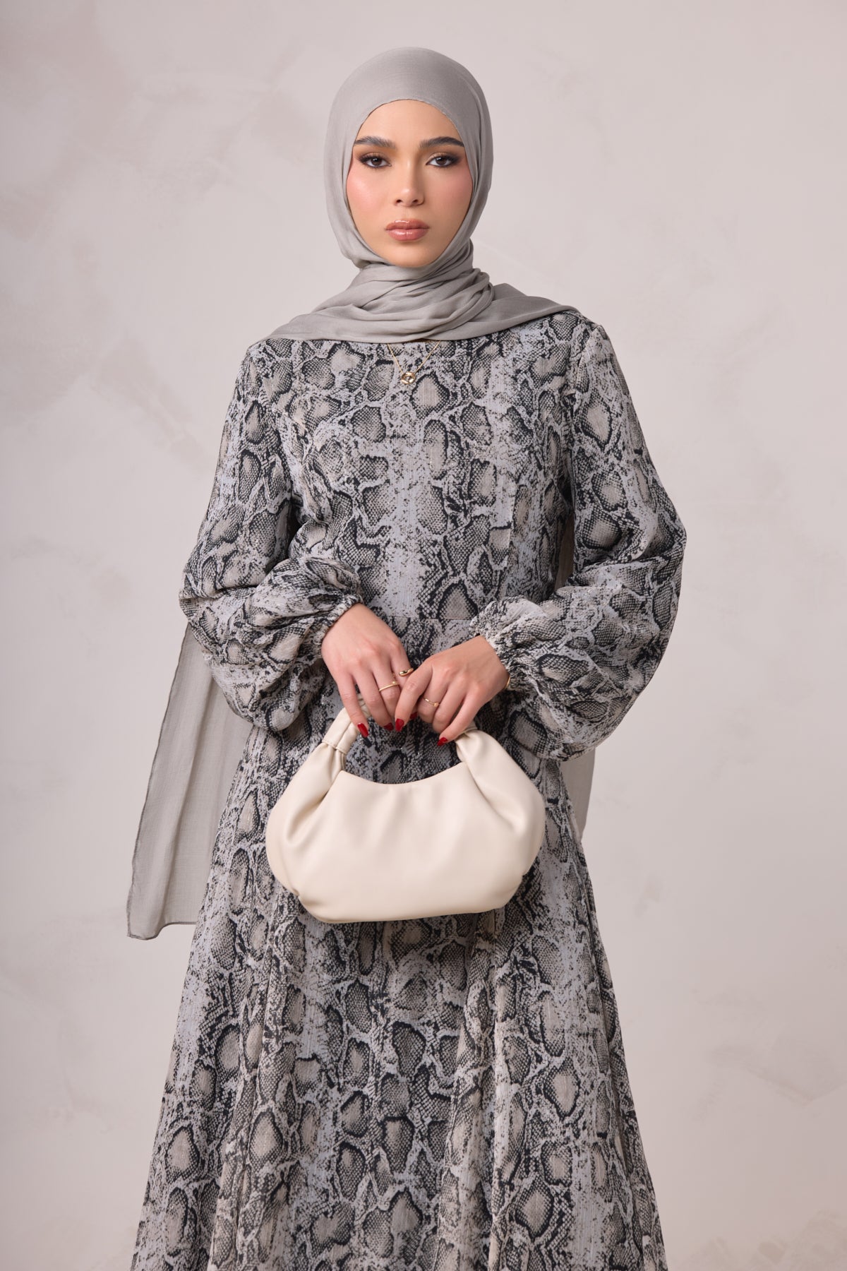 Reem Long Sleeve Maxi Dress