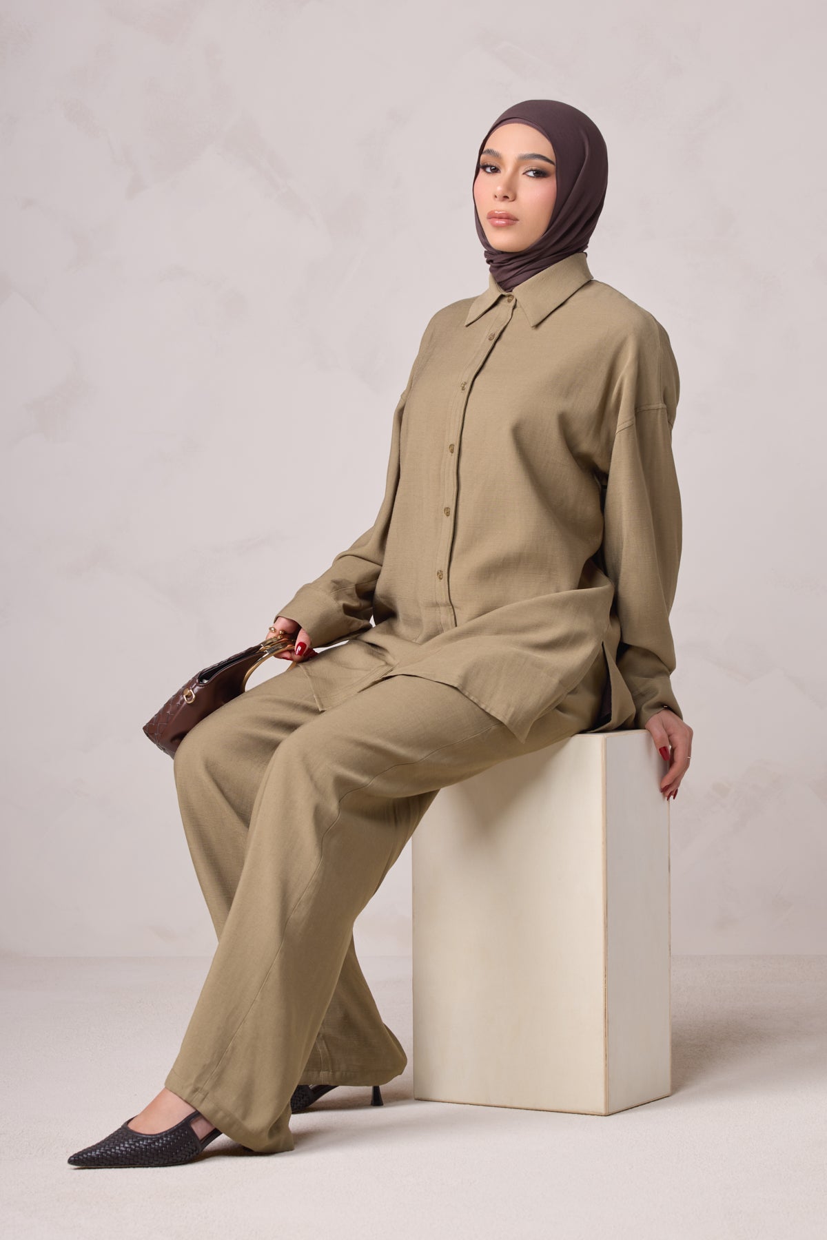 Alya Everyday Tunic & Pant Set - Thyme