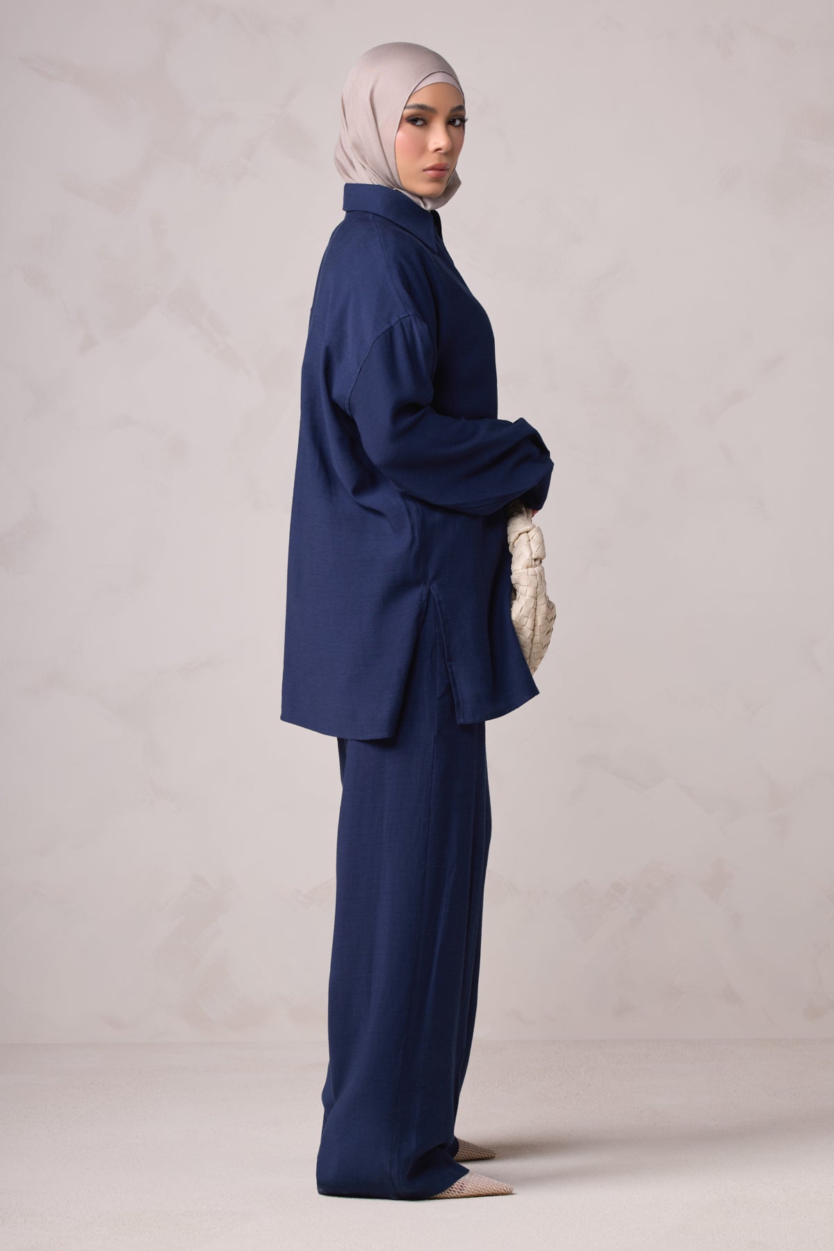 Alya Everyday Tunic & Pant Set - Obsidian