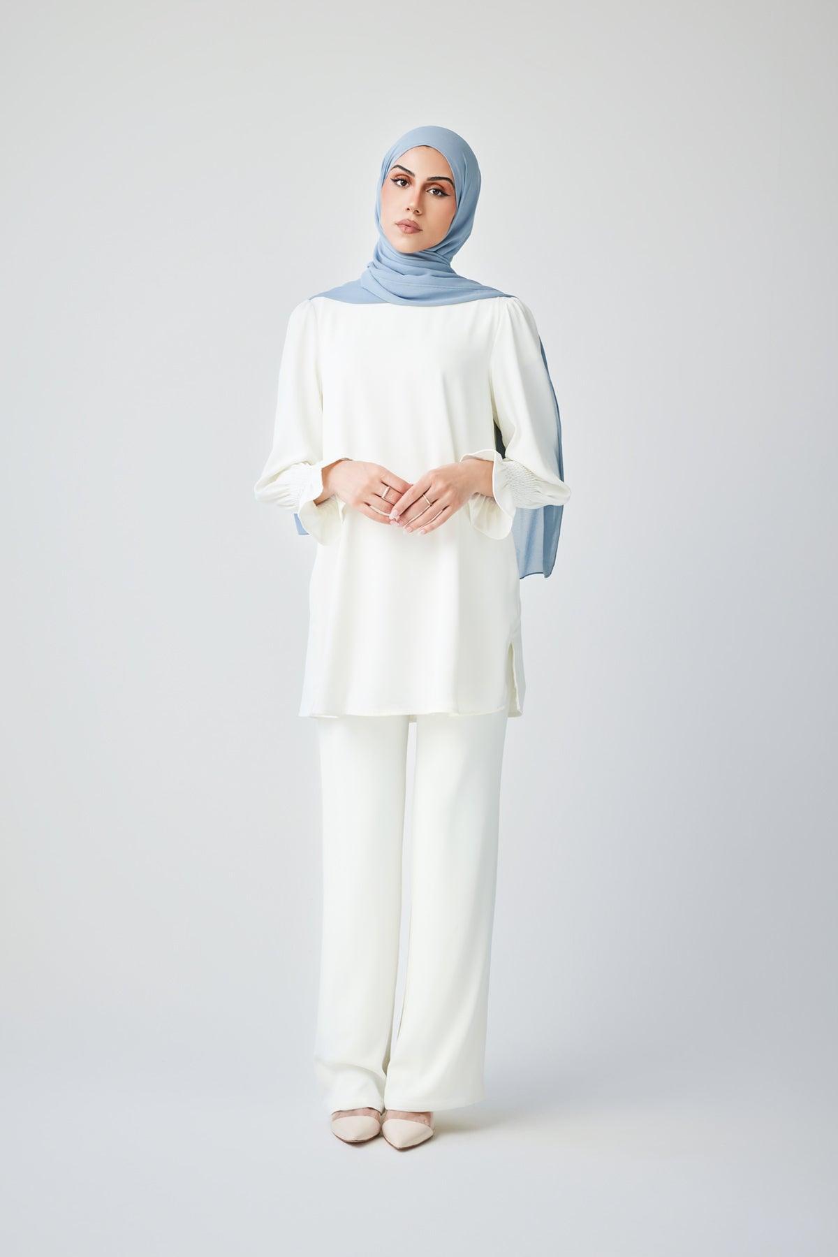 Lana Everyday Pant - White