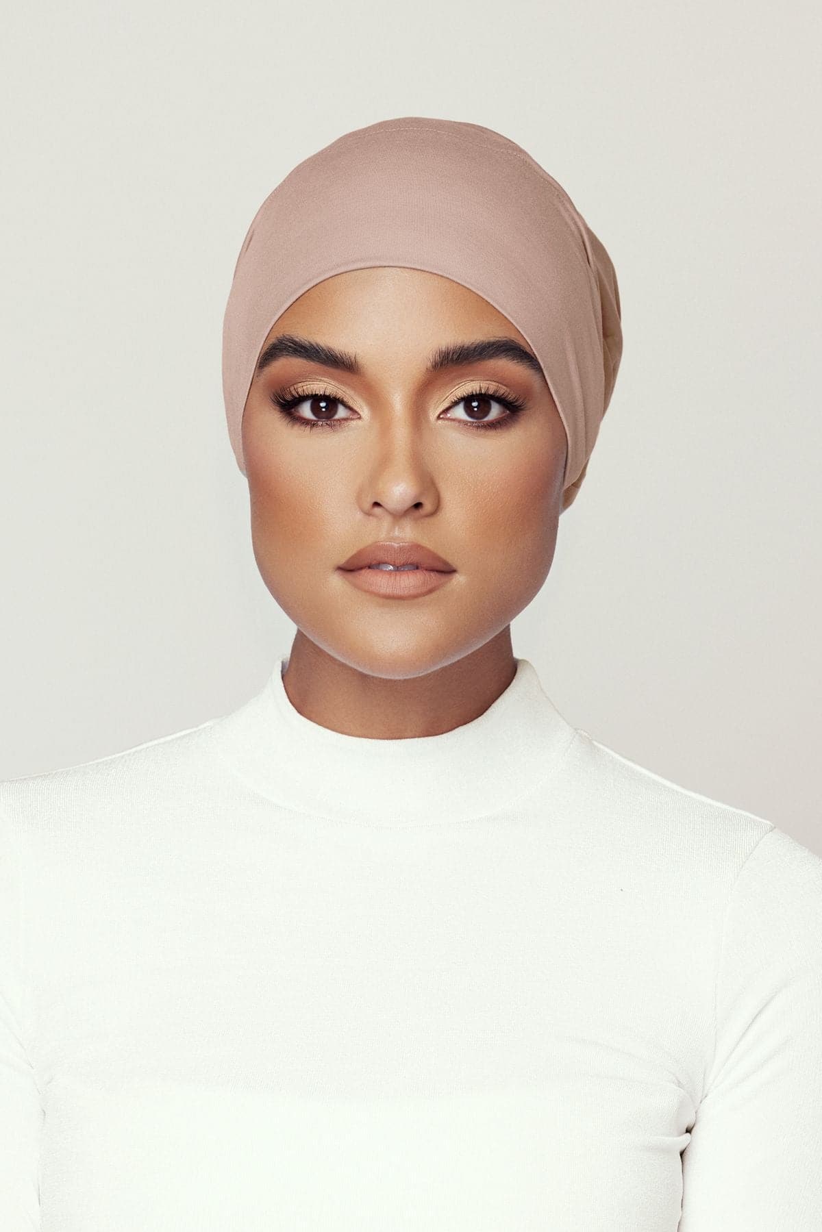 Aria Mesh Tie Back Undercap- Modest Nude - Zahraa The Label