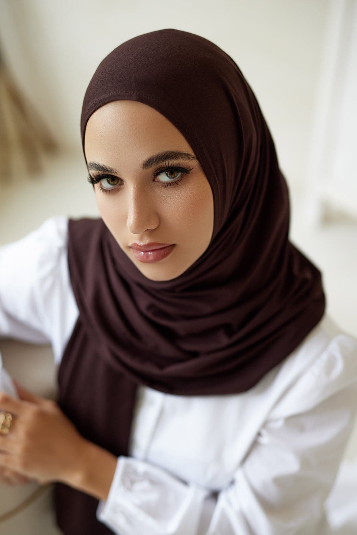Premium Jersey Hijab- Manal Short - Zahraa The Label