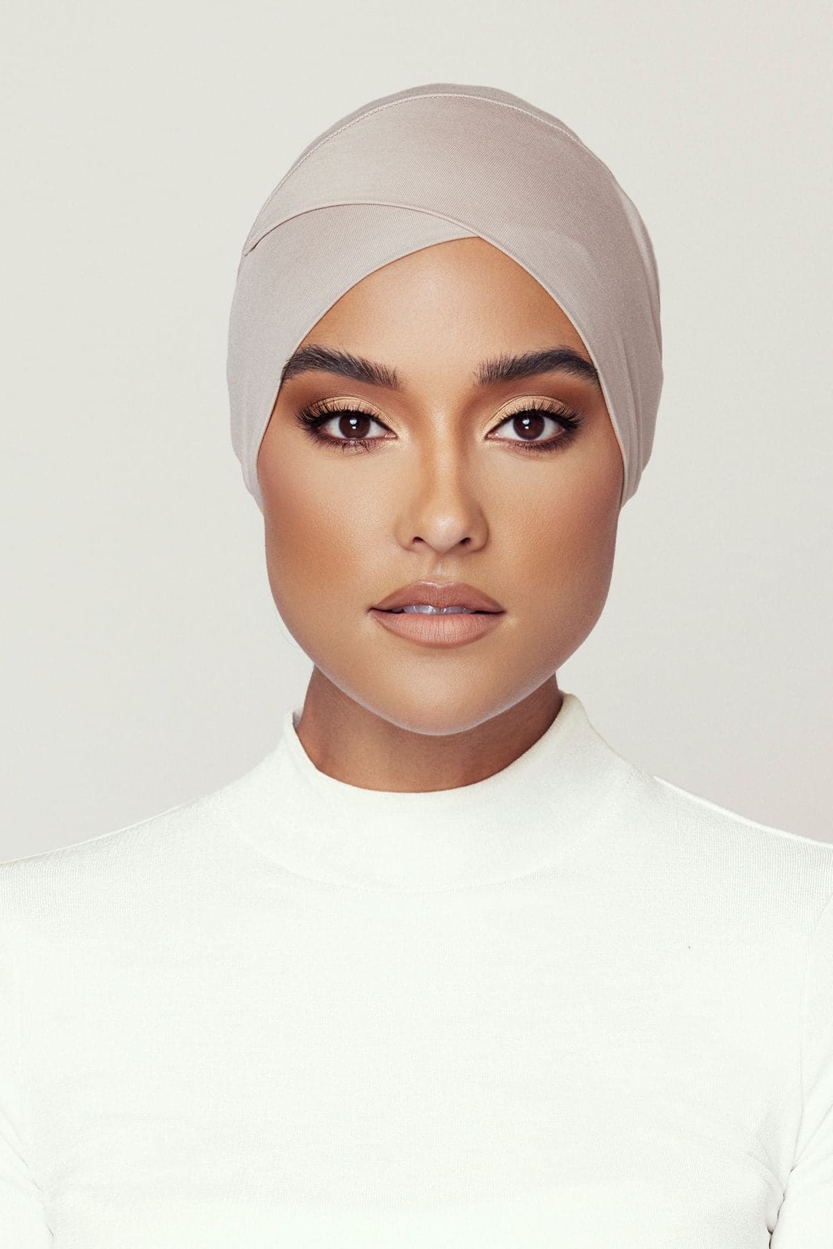 Zena Criss-Cross Undercap- Bone - Zahraa The Label