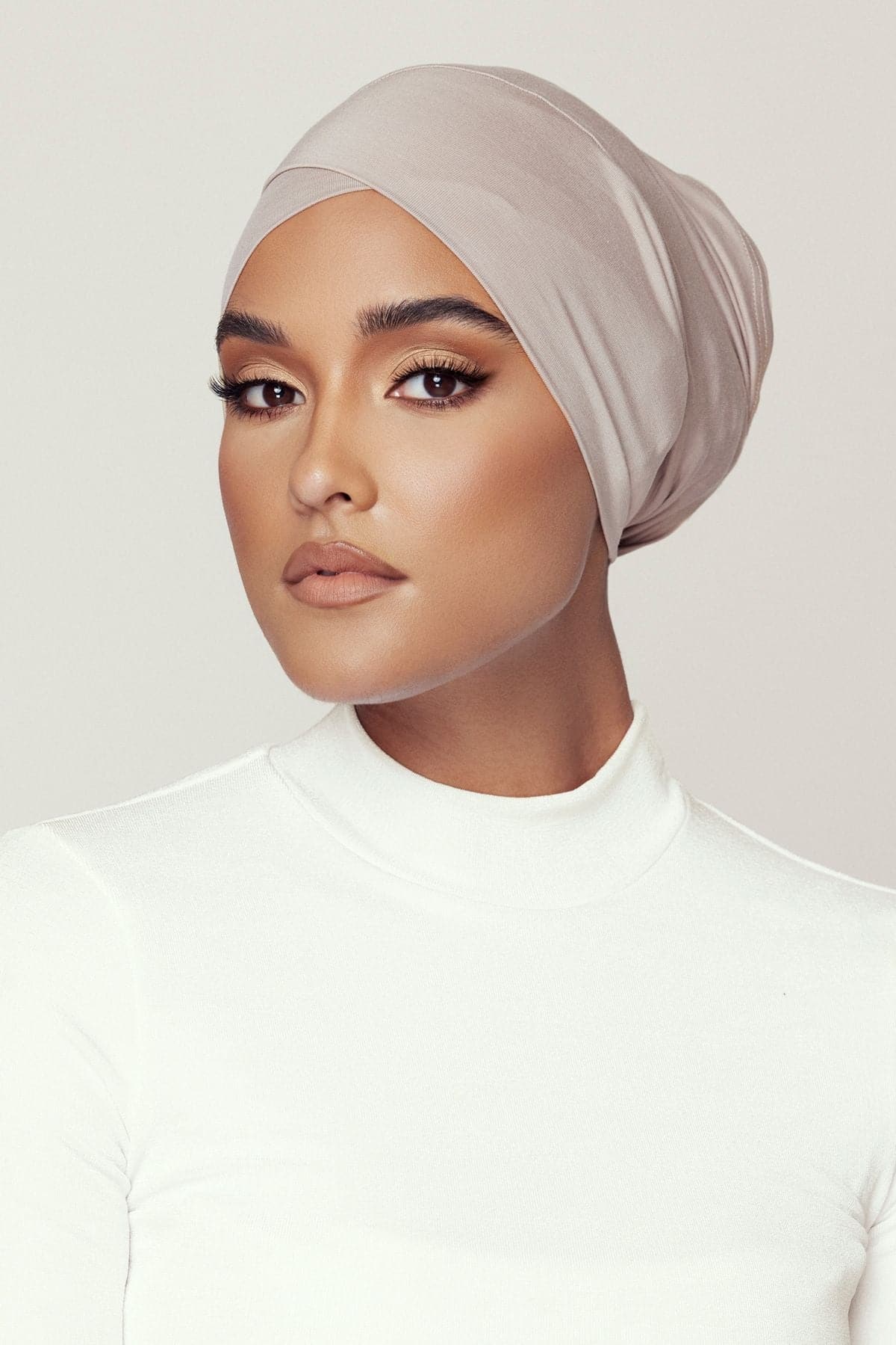 Zena Criss-Cross Undercap- Bone - Zahraa The Label