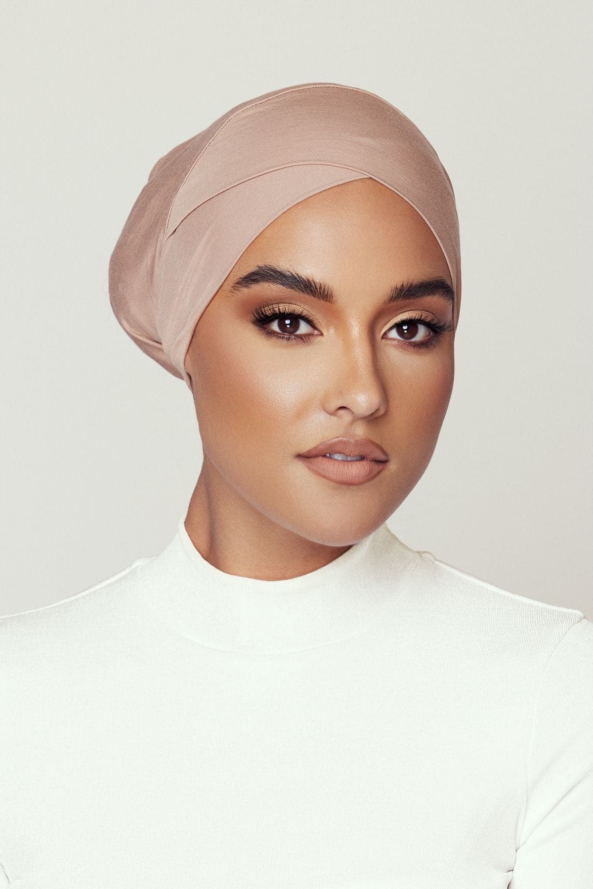 Zena Criss-Cross Undercap- Modest Nude - Zahraa The Label
