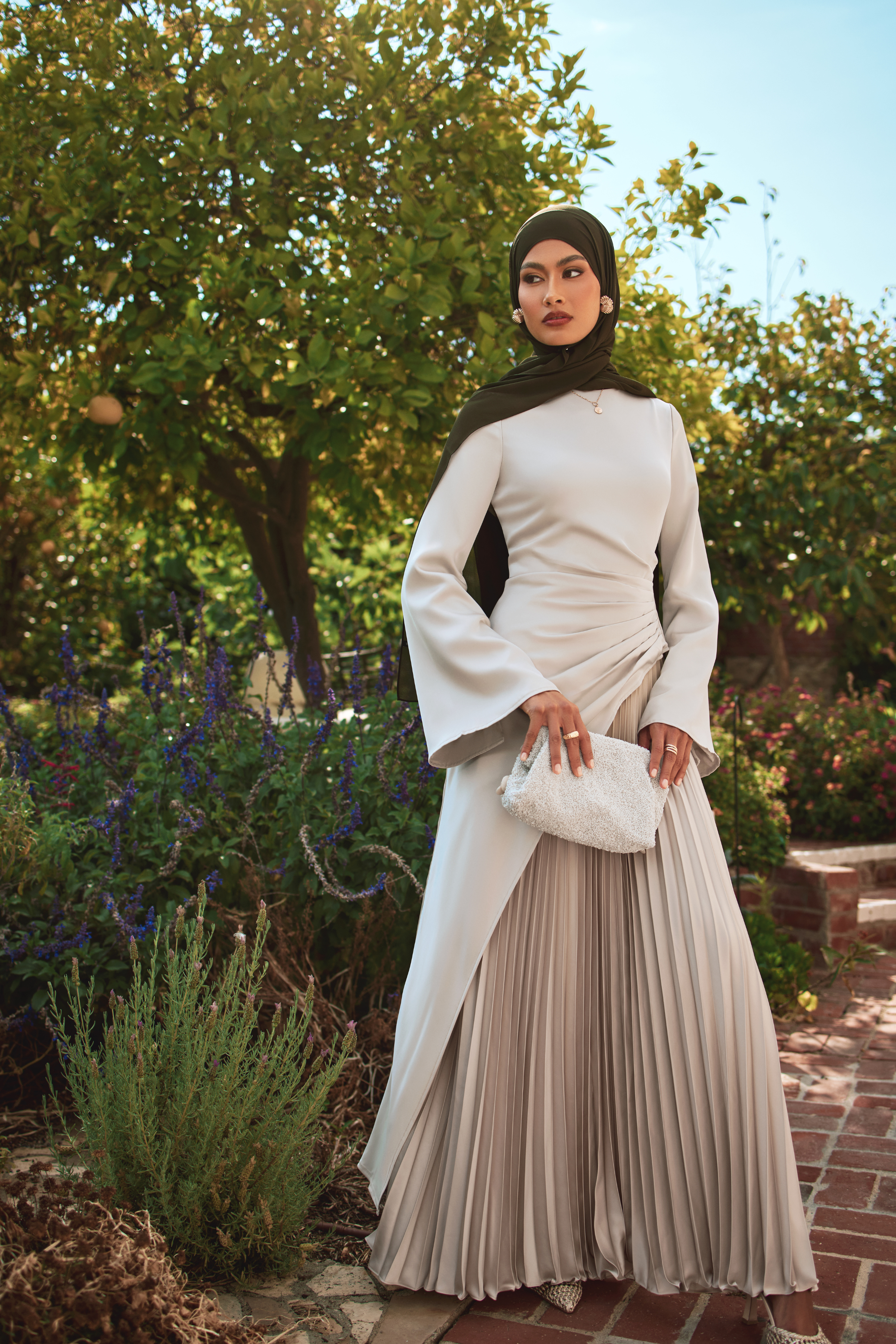 Ascia Asymmetrical Tunic & Skirt Set - 11