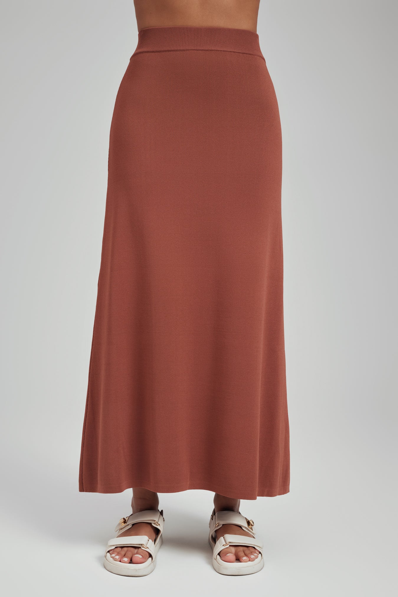 Raya Flat Knit Maxi Skirt
