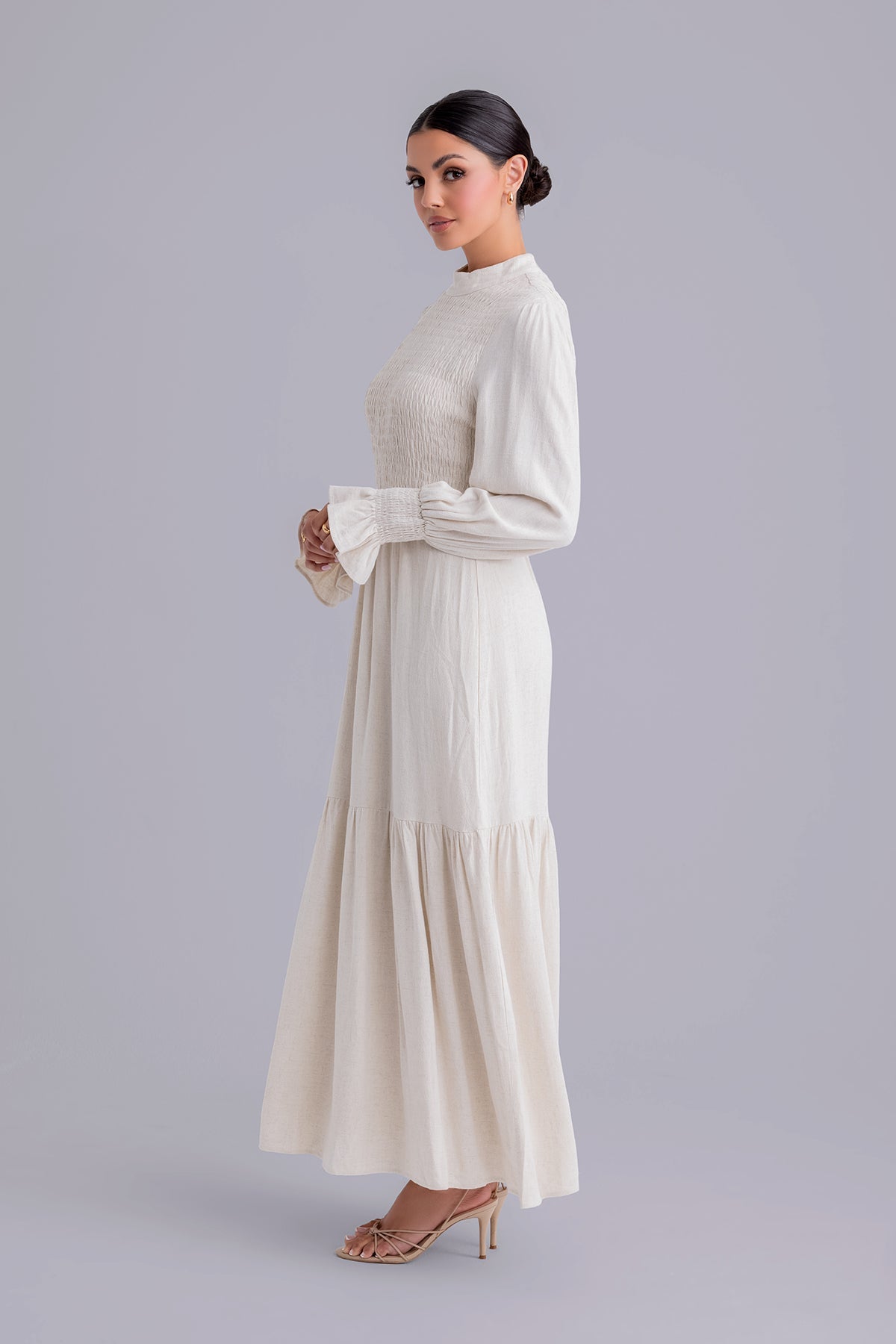 正規品　andmary Lady like long dress beige andmary Lady like long dress beige