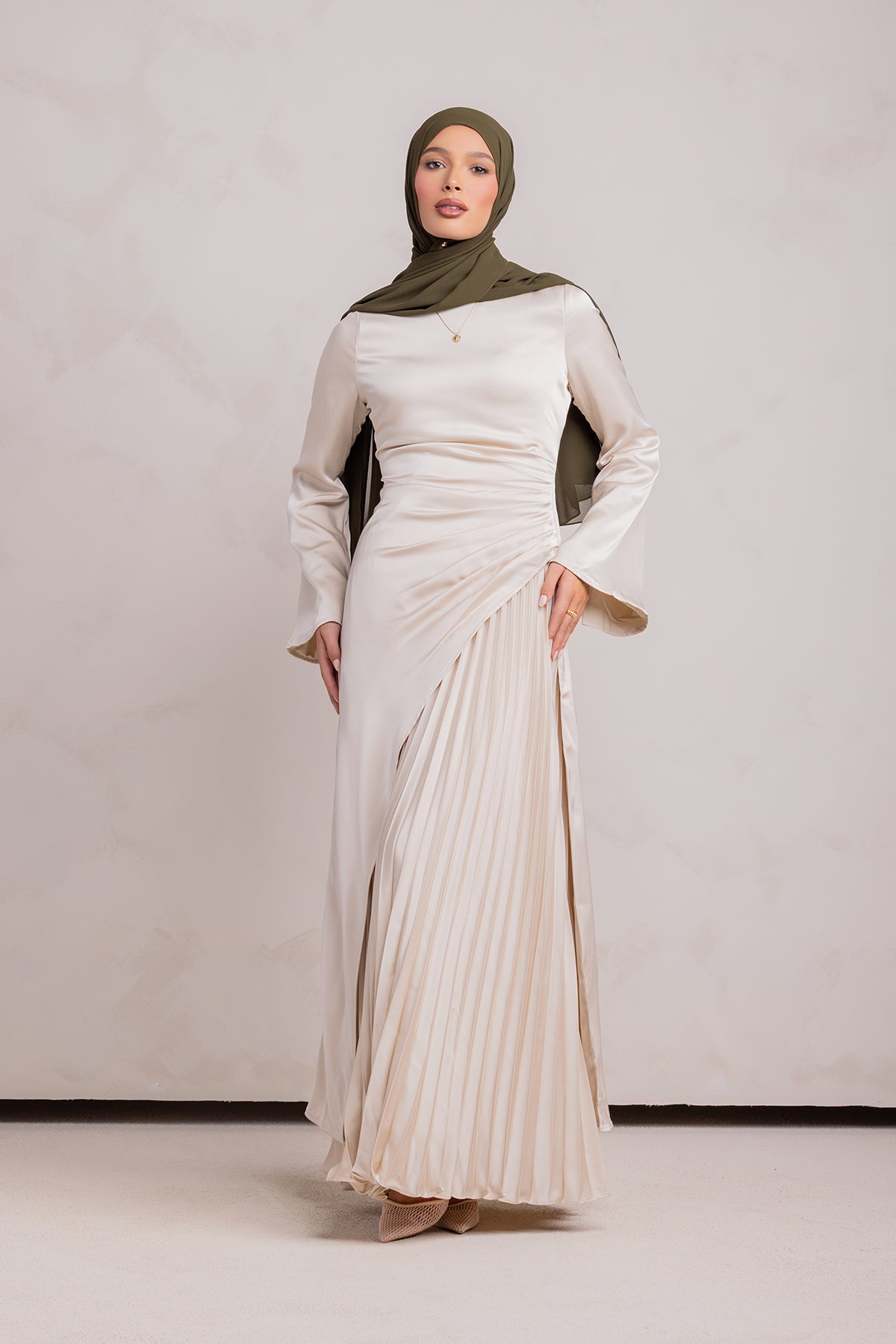 Ascia Asymmetrical Tunic & Skirt Set