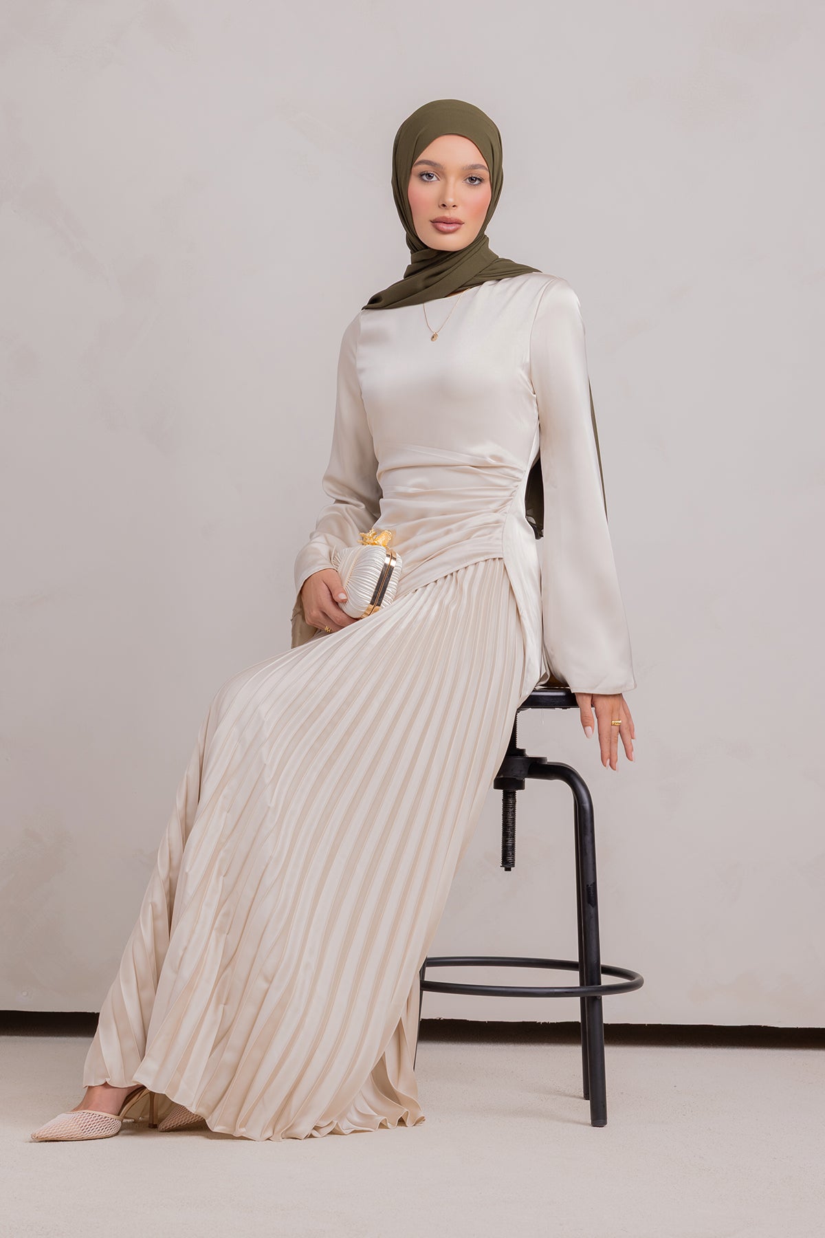 Ascia Asymmetrical Tunic & Skirt Set - 7