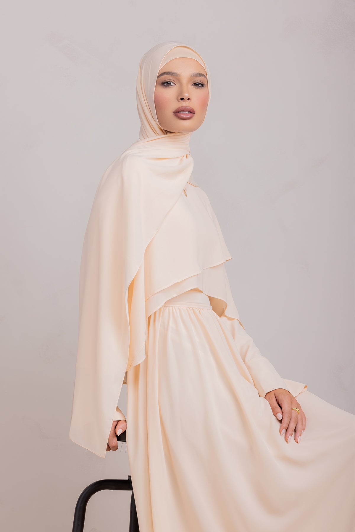 Fayruz Matching Hijab - Noor Sand - 1