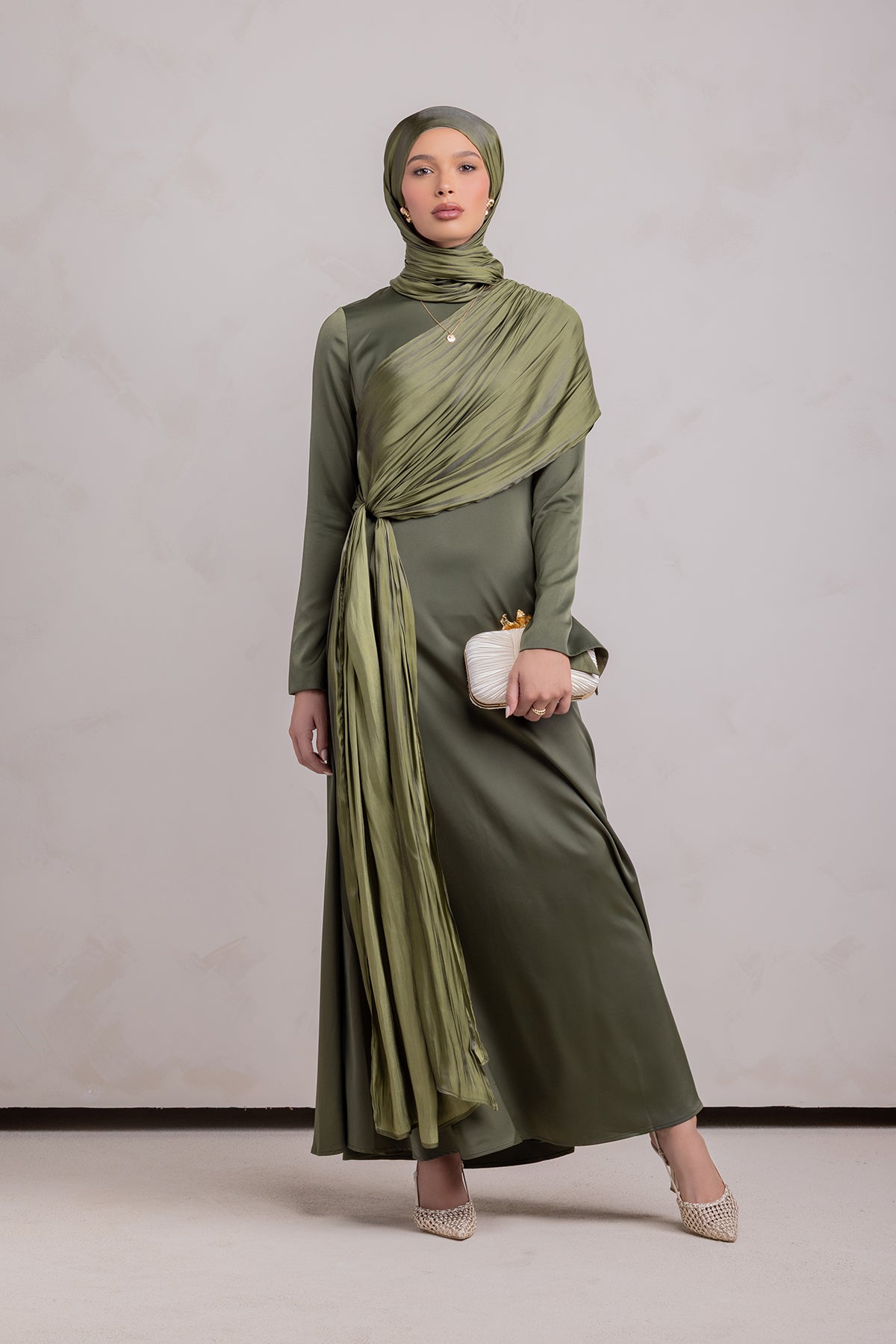 Leana Maxi Dress - Forest Muse - 12