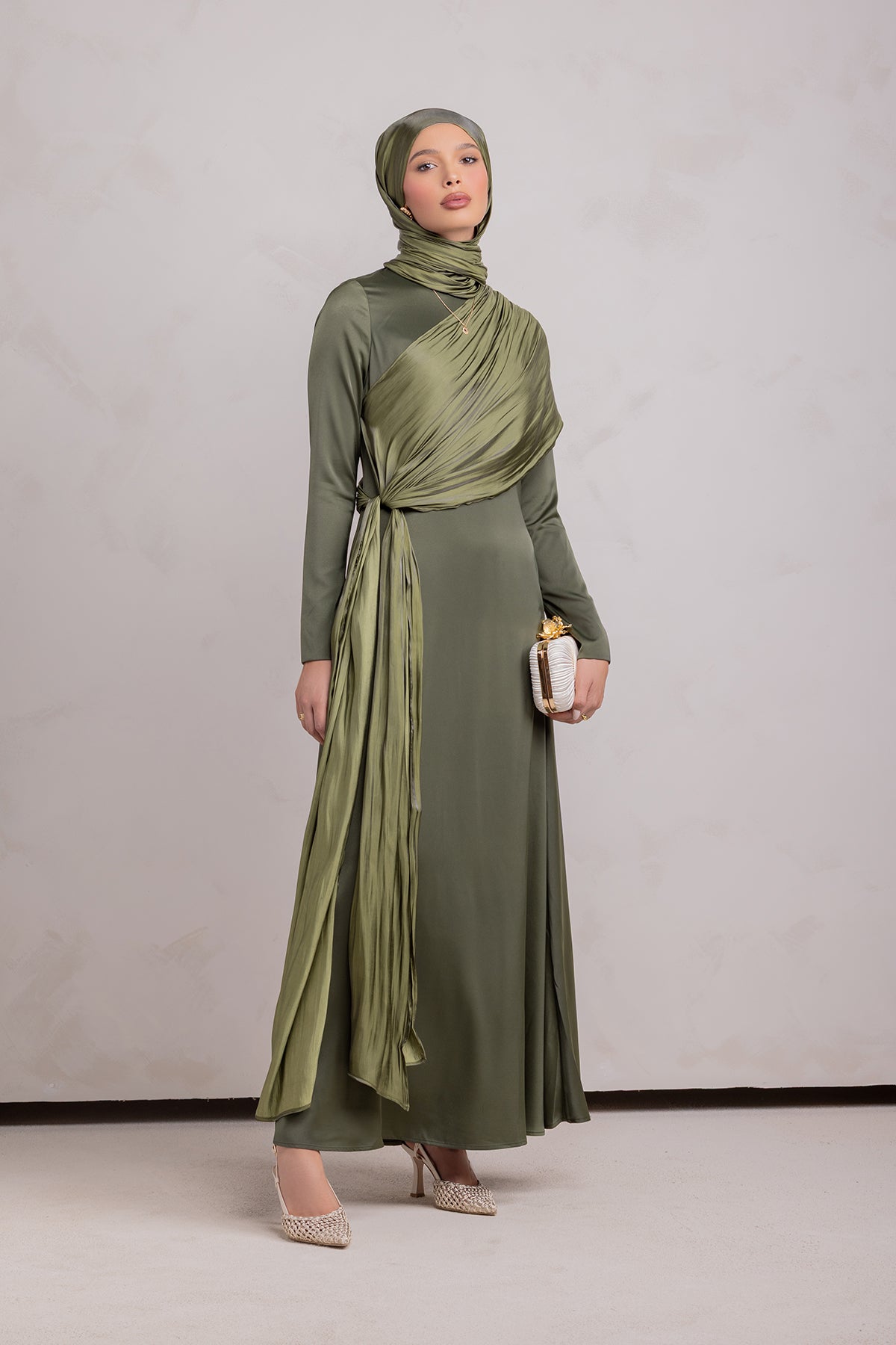 Leana Maxi Dress - Forest Muse - 11