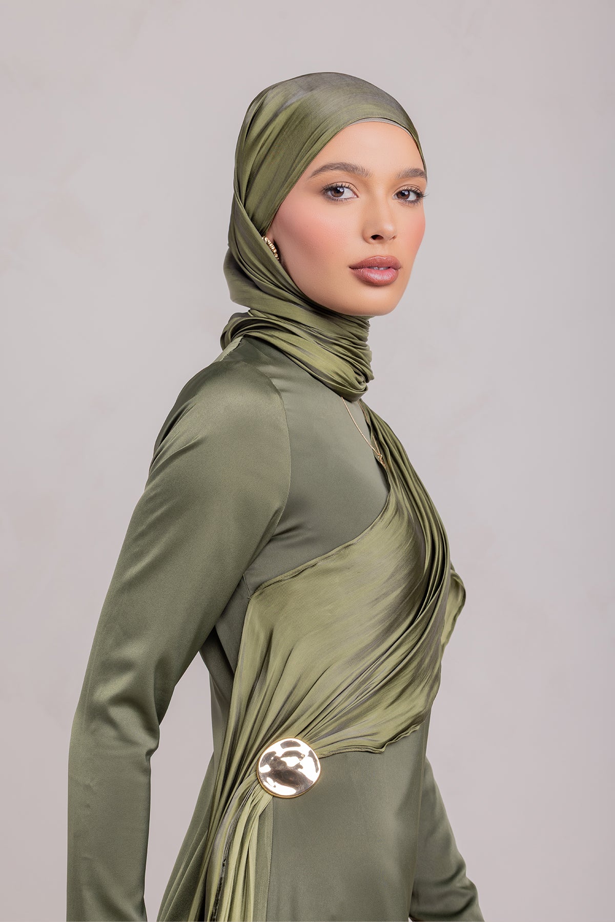 Leana Maxi Dress - Forest Muse - 17