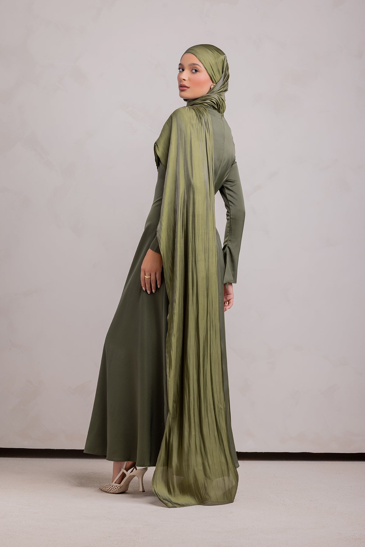 Leana Maxi Dress - Forest Muse
