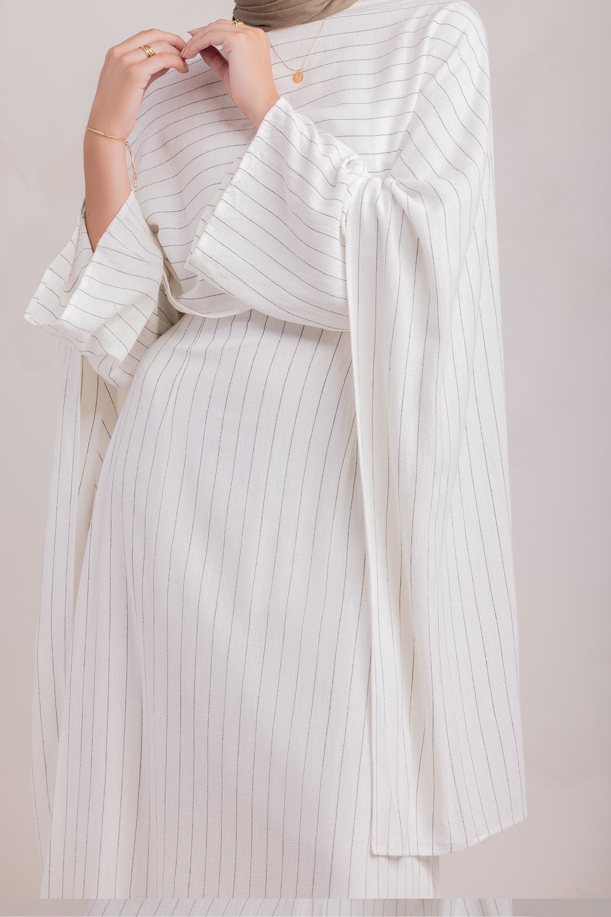 Huda Everyday Cape Dress - Oasis - 7