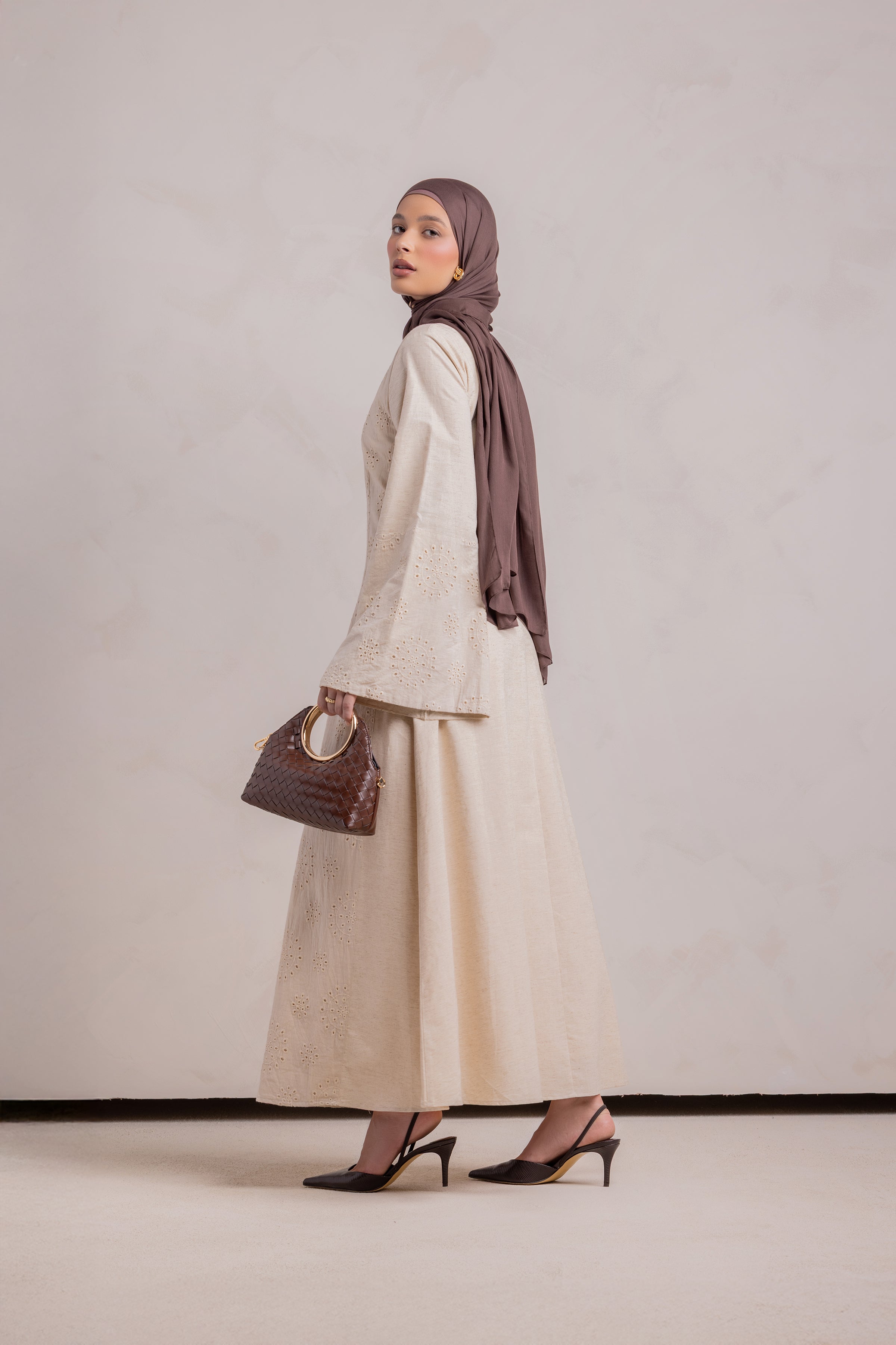 Lulwa Embroidery Dress - Dubai - 12