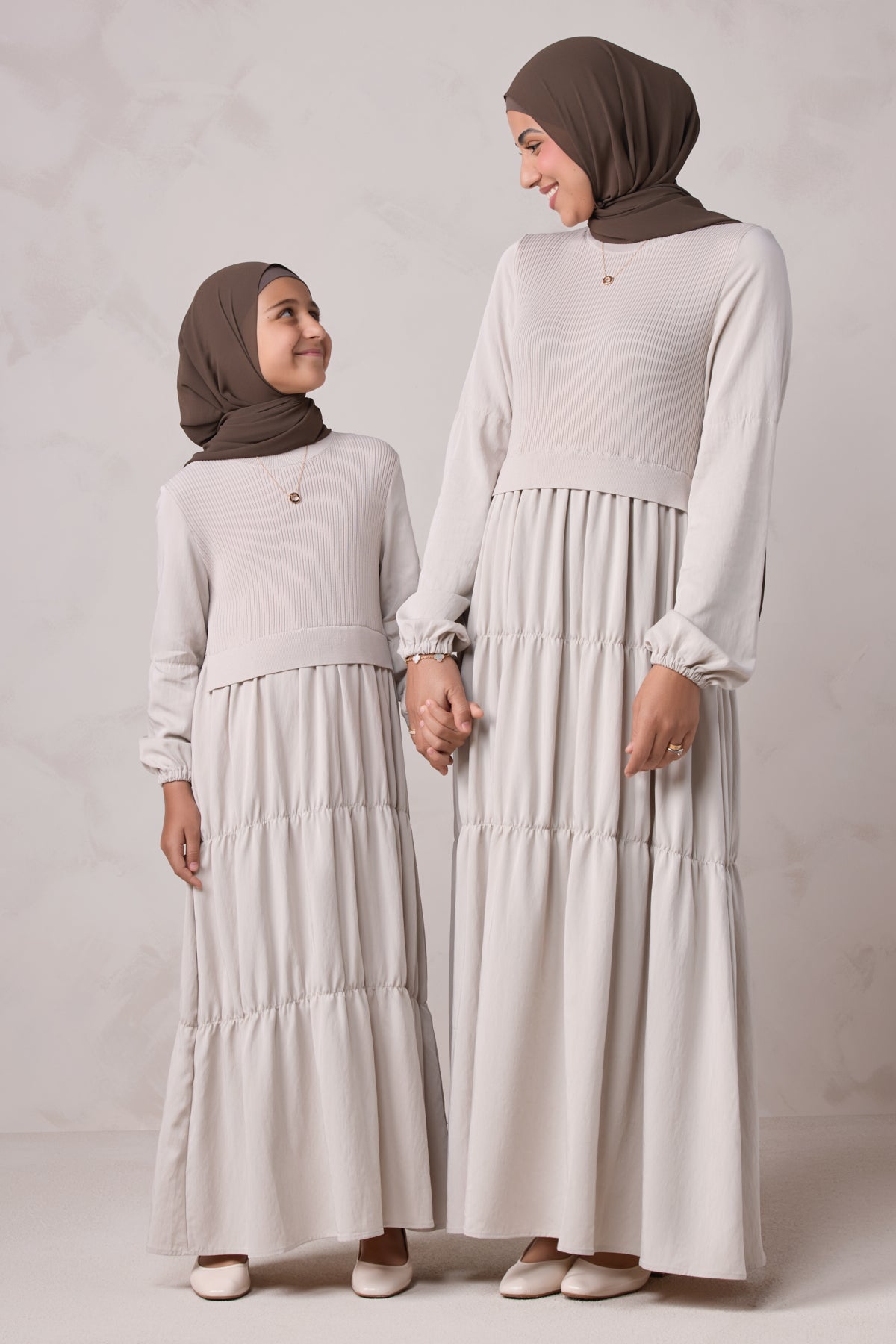 Norhan Everyday Kids Maxi Dress - Beige