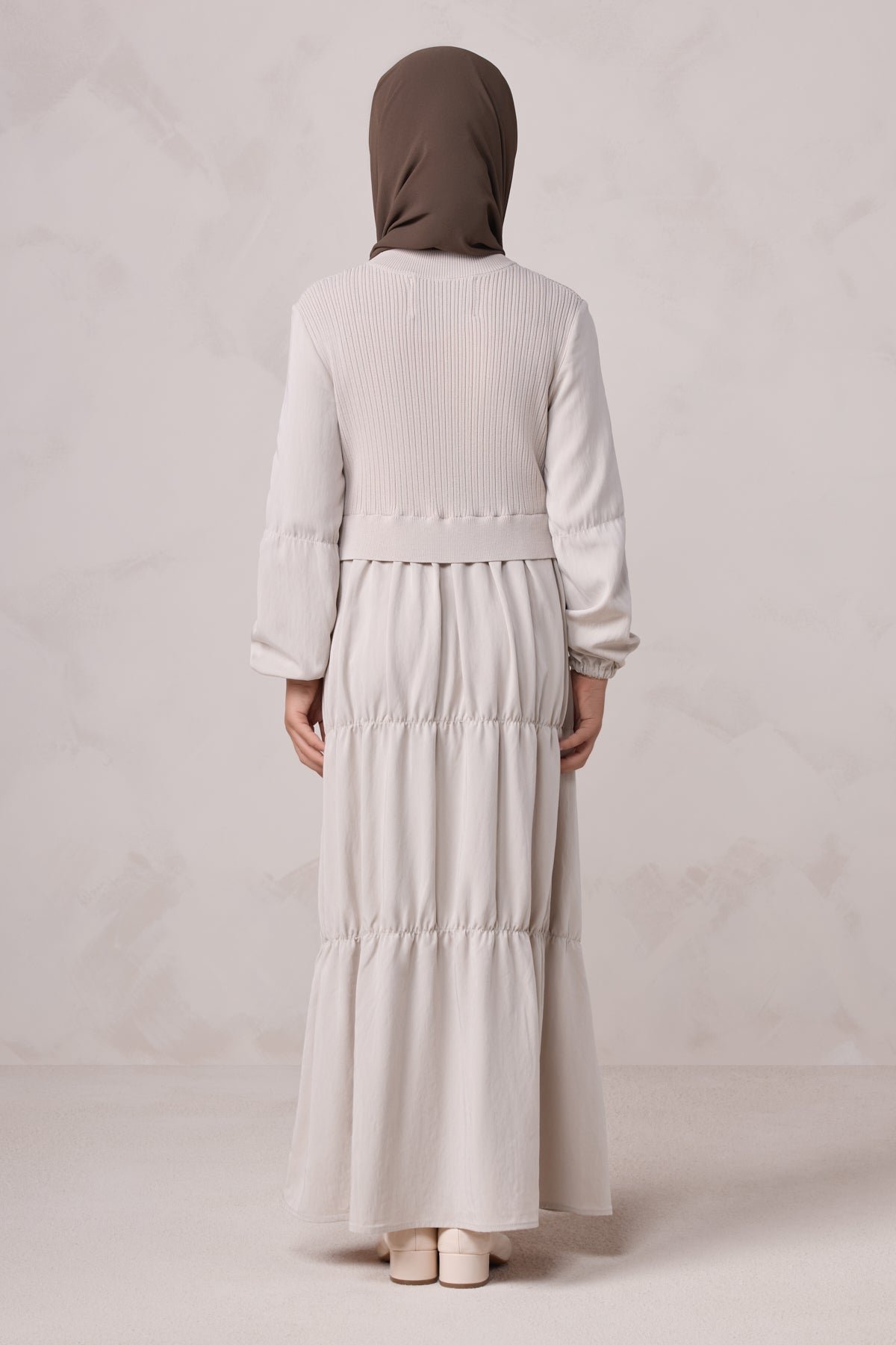 Norhan Everyday Kids Maxi Dress - Beige