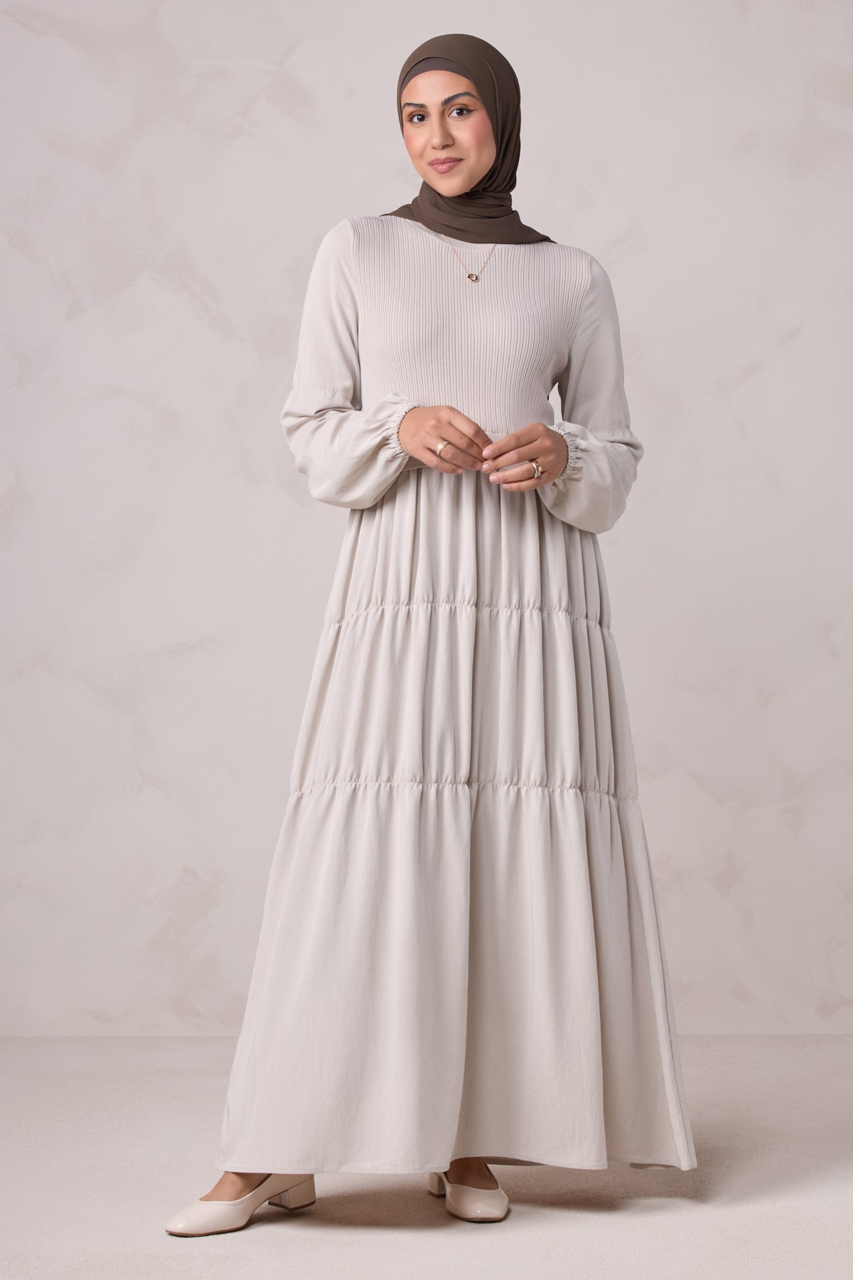 Norhan Everyday Maxi Dress - Beige
