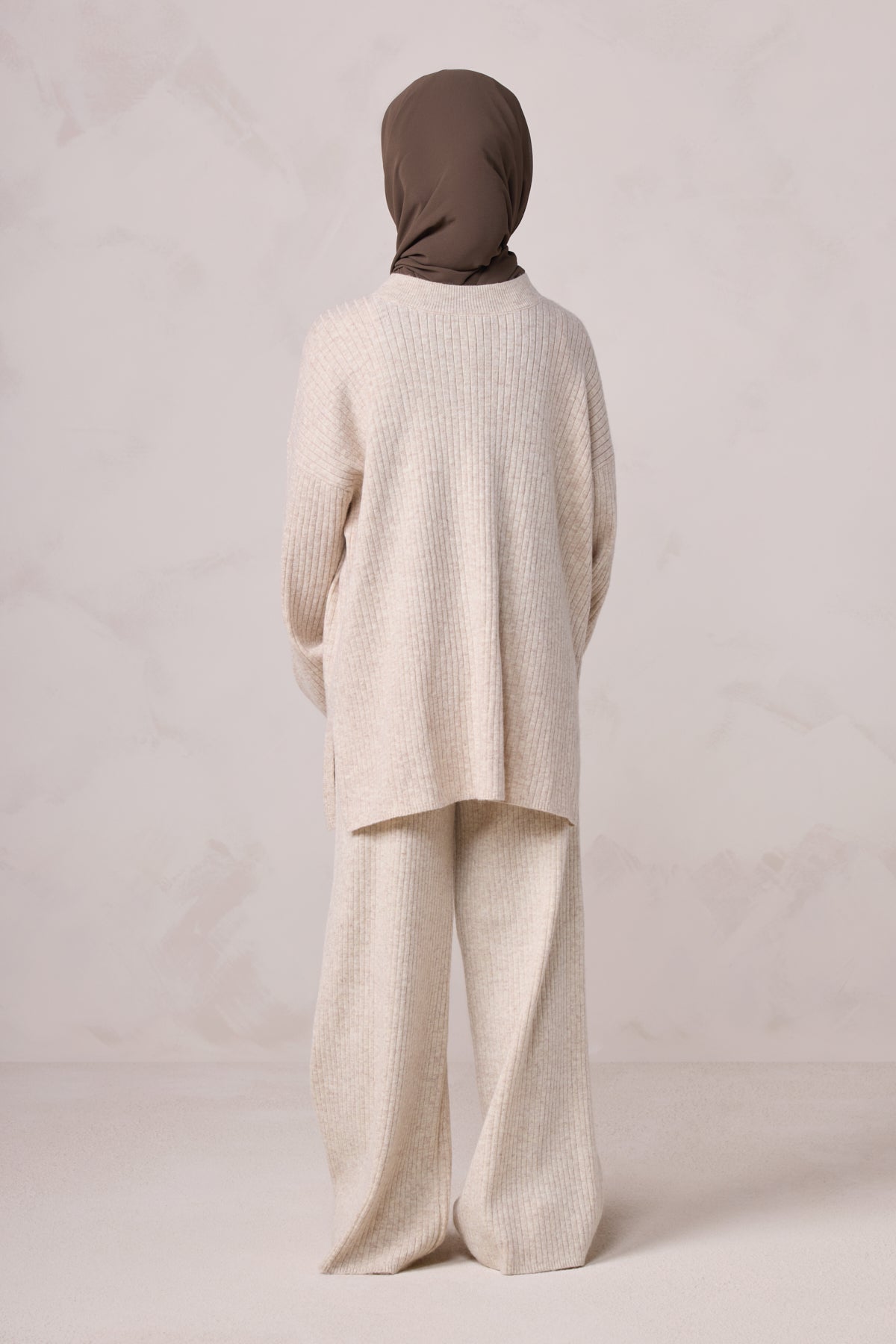 Deniz Kids Knit Matching Set - Almond