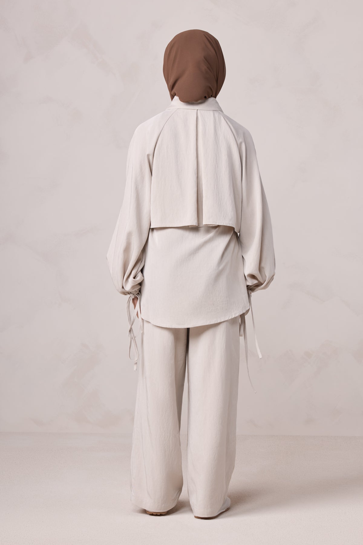 Aylin Kids Tunic & Pant Set - Latte