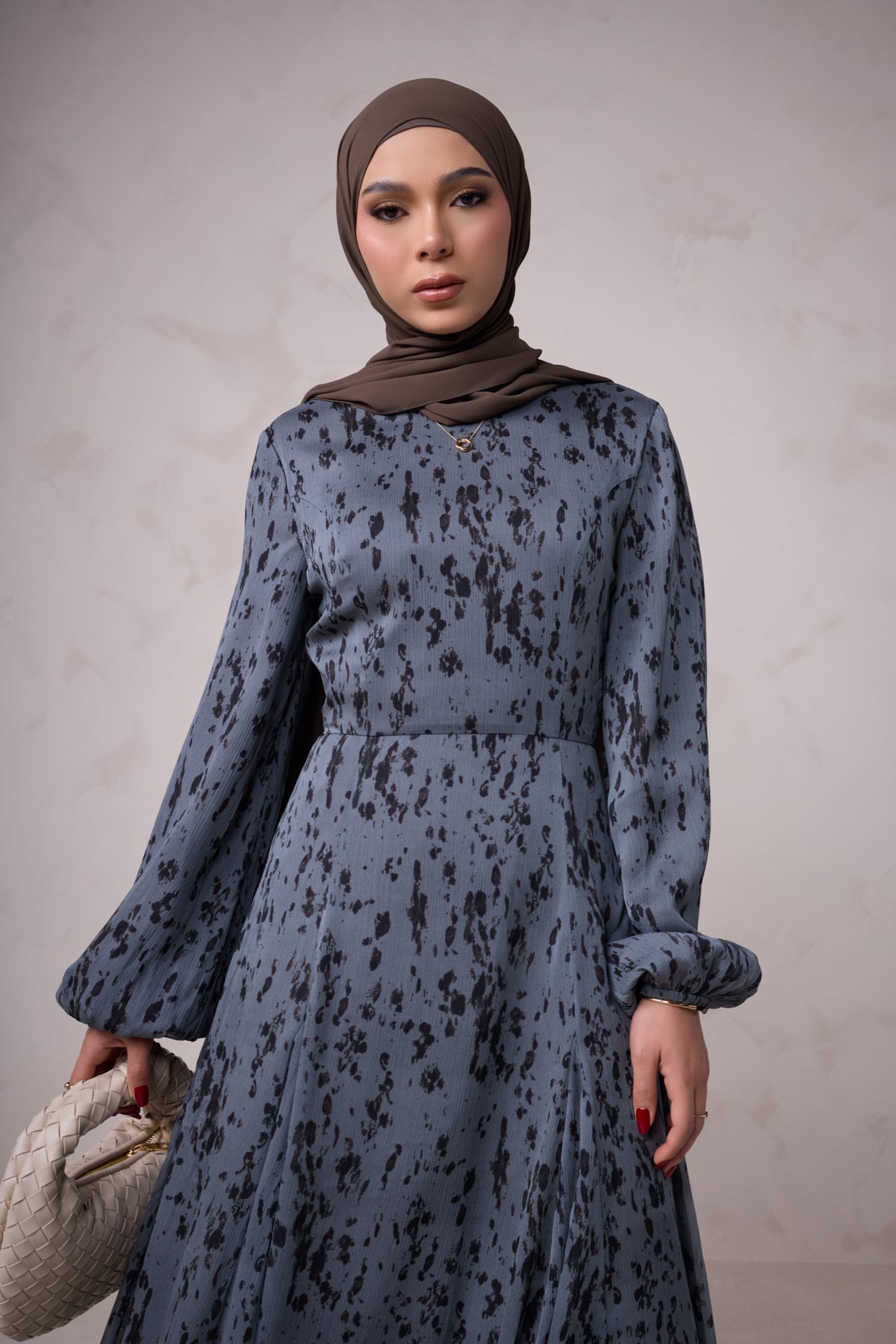 Reem Long Sleeve Maxi Dress