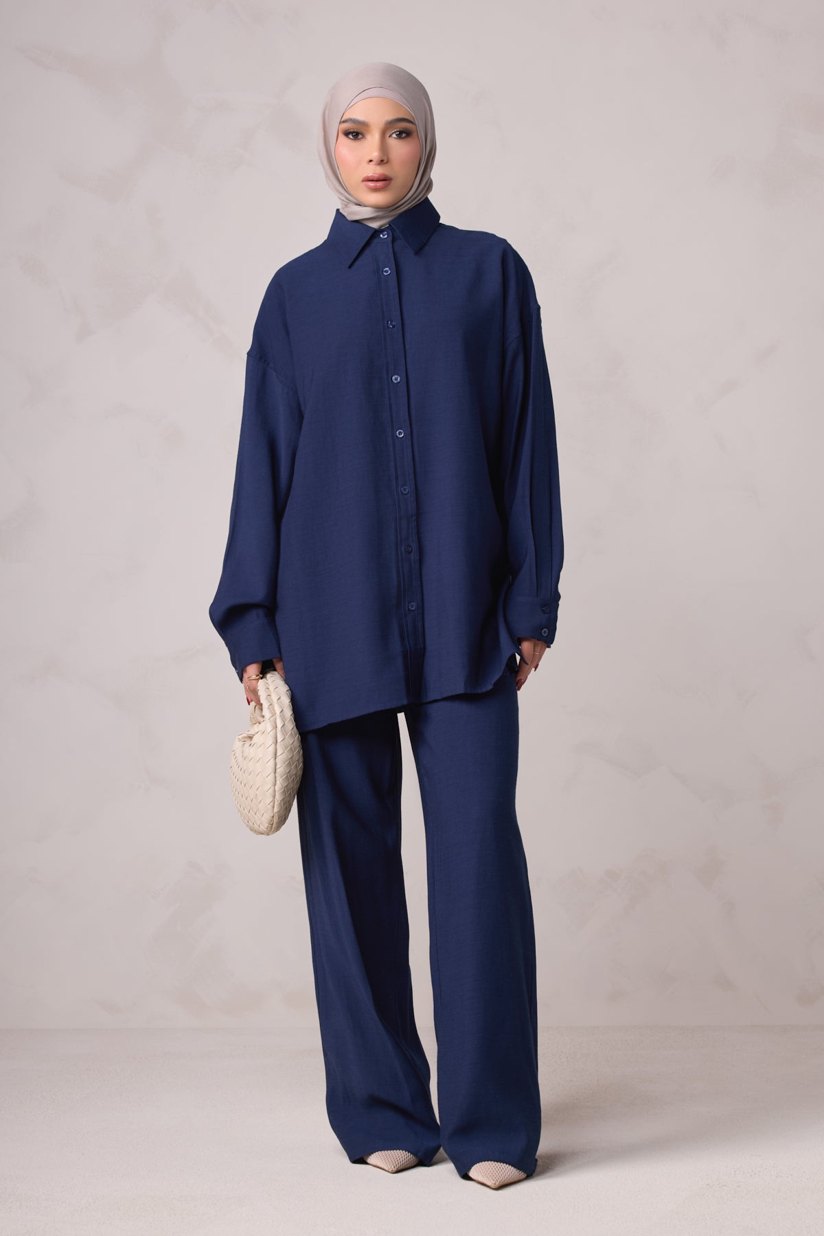 Alya Everyday Tunic & Pant Set - Obsidian