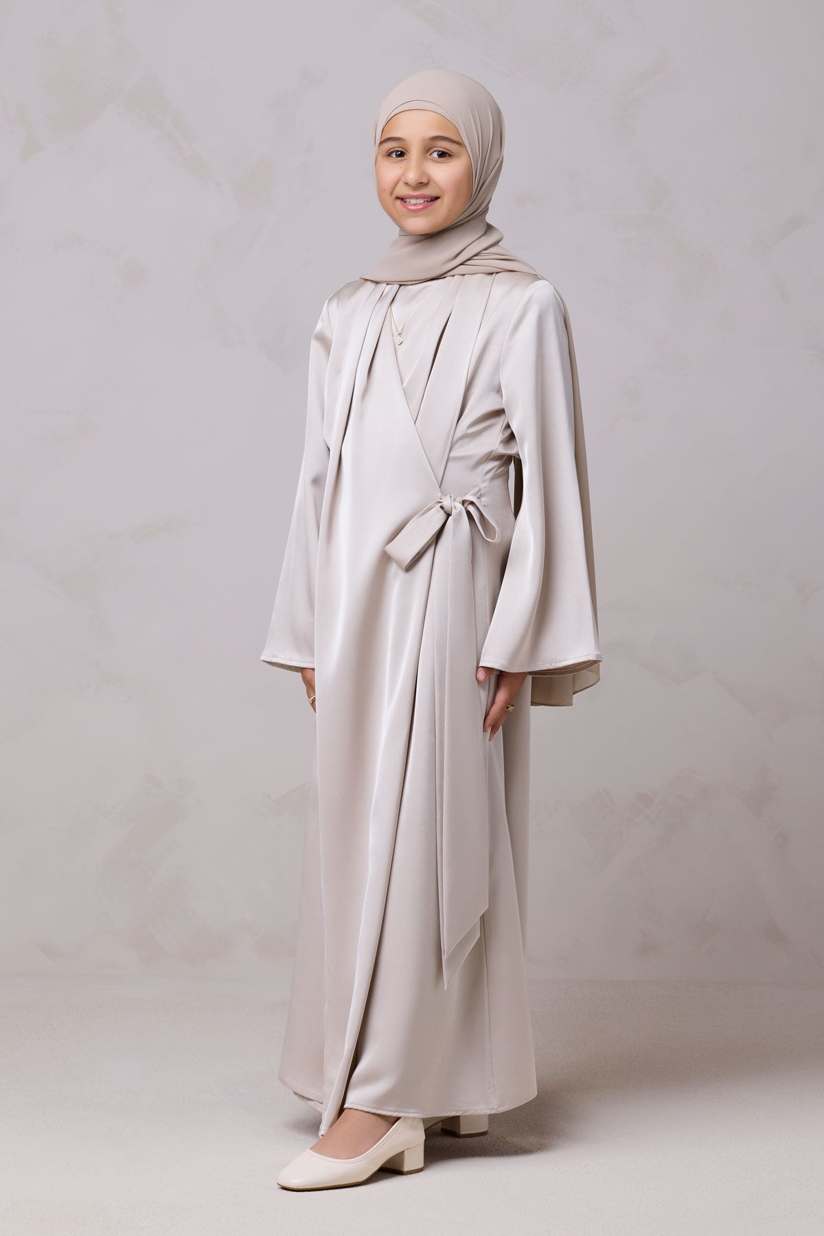 Basma Kids Abaya Set