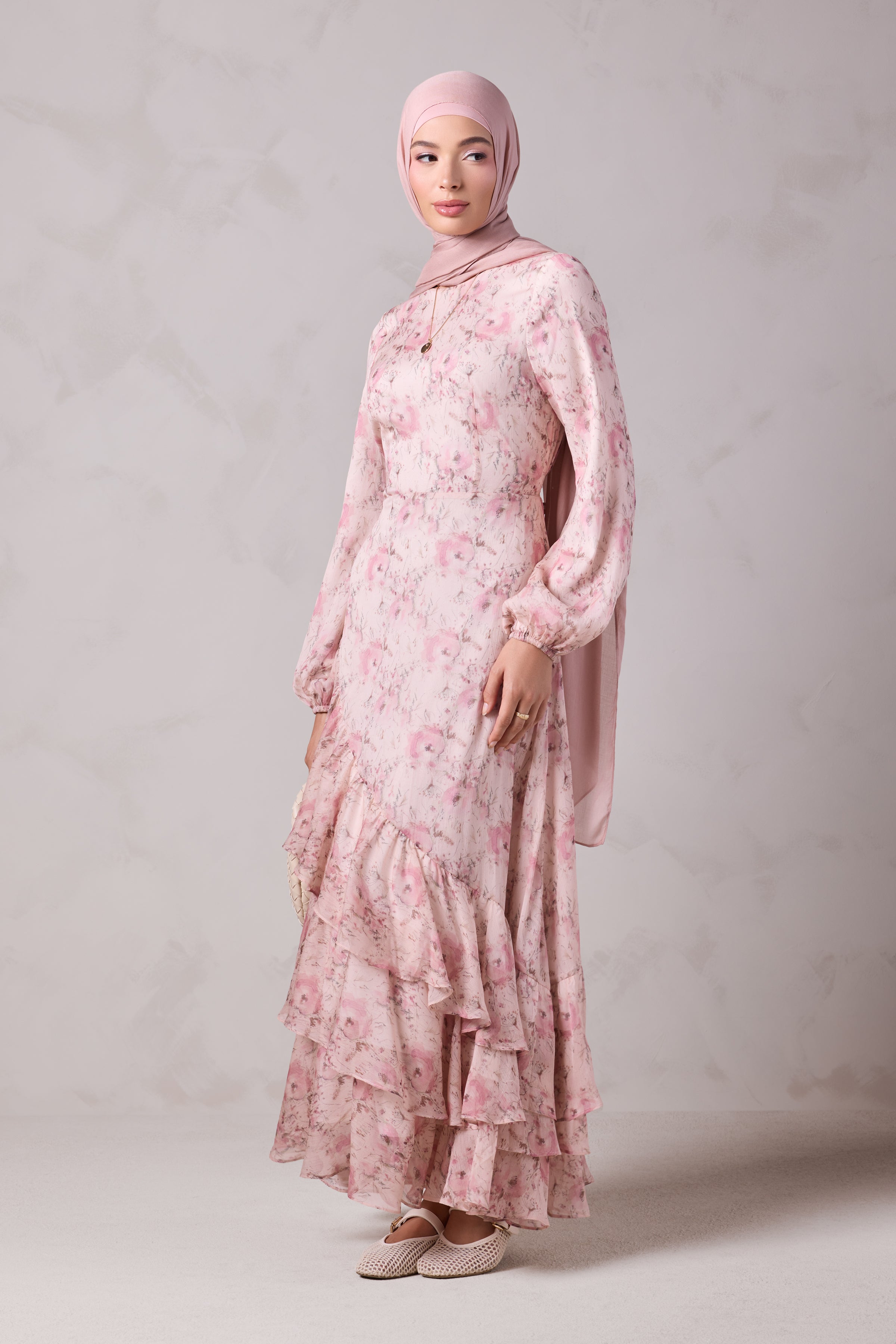 Selena Long Sleeve Maxi Dress - Warda