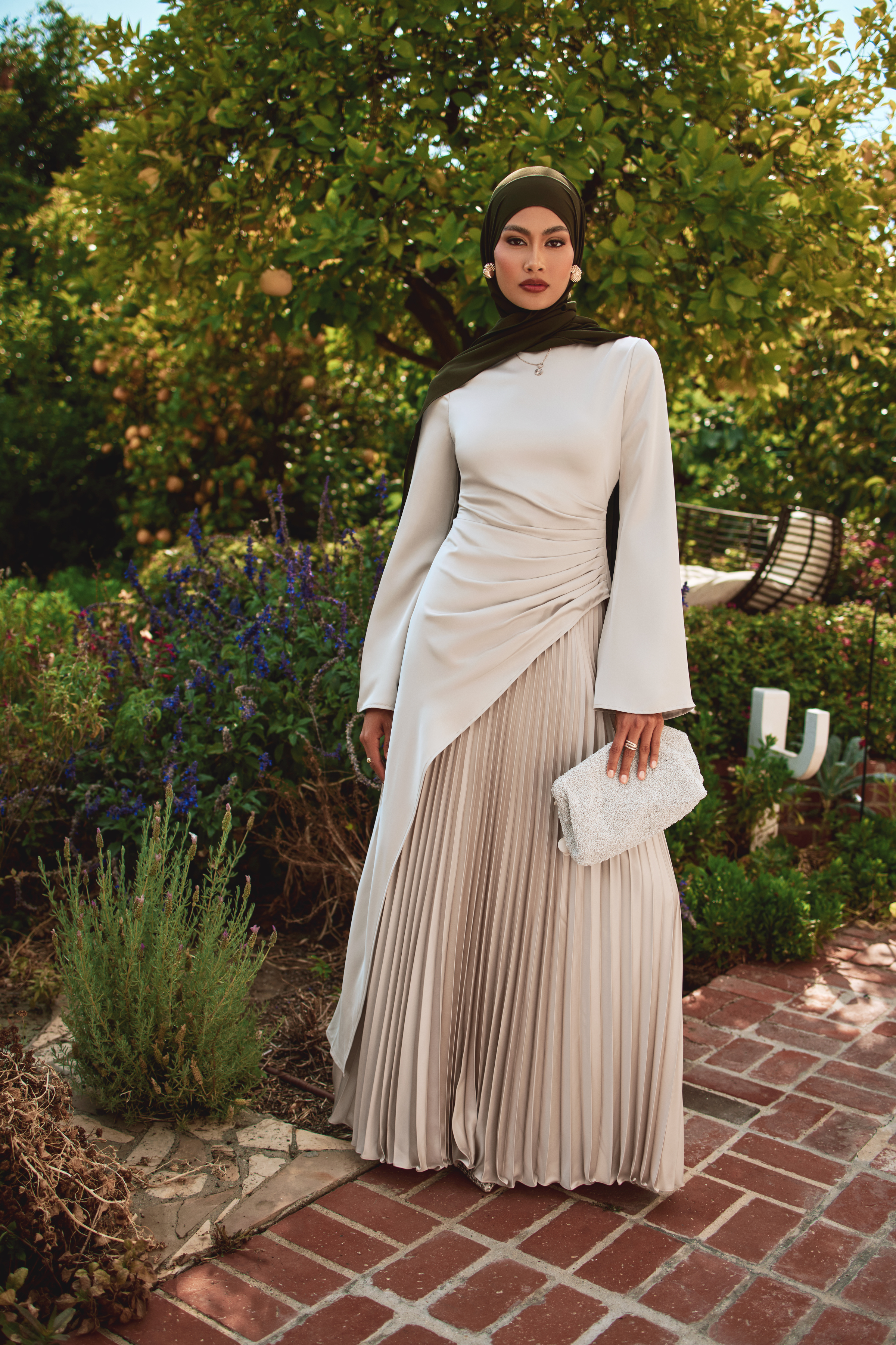 Ascia Asymmetrical Tunic & Skirt Set - 2