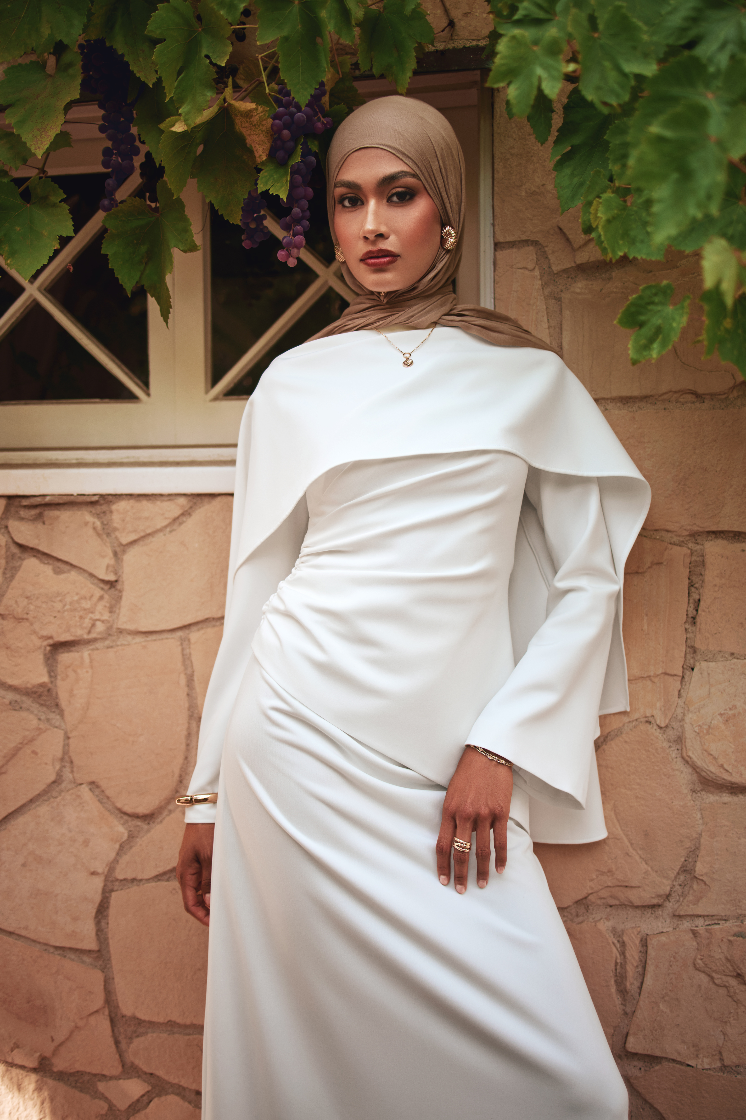 Meyah Maxi Skirt - Off White - 7