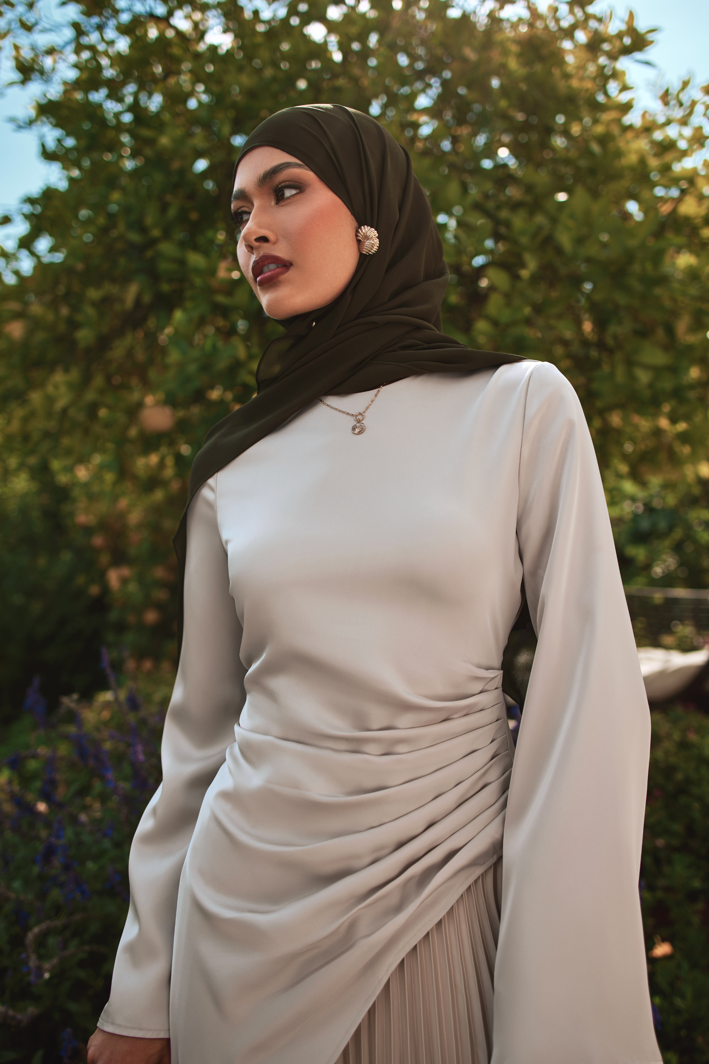 Ascia Asymmetrical Tunic & Skirt Set - 6