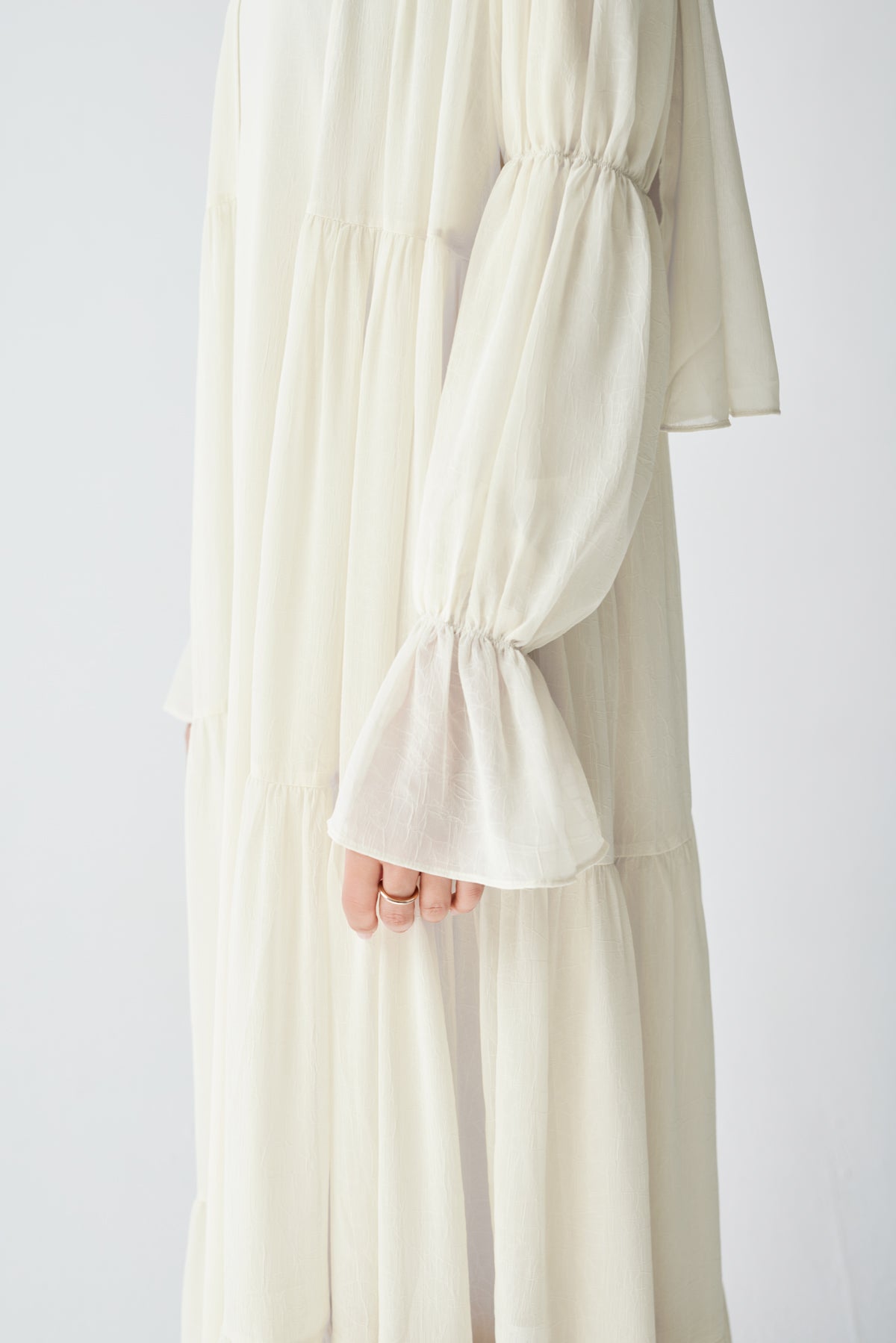 Bohemian Abaya Set - Ivory