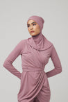 Anya 3 Piece Modest Swimsuit - Rose - Zahraa The Label