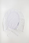 Aria Mesh Tie Back Undercap- White - Zahraa The Label