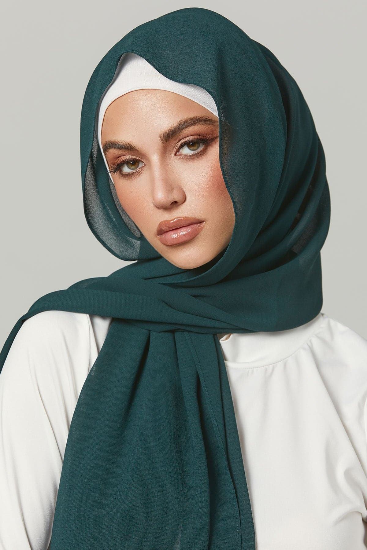 Basic Luxe Chiffon Hijab- Alaa - Zahraa The Label