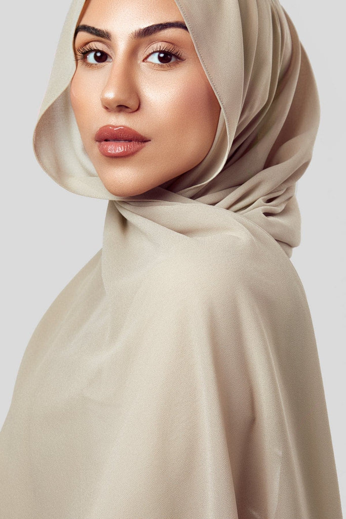 Basic Luxe Chiffon Hijab- Aliyah - Zahraa The Label