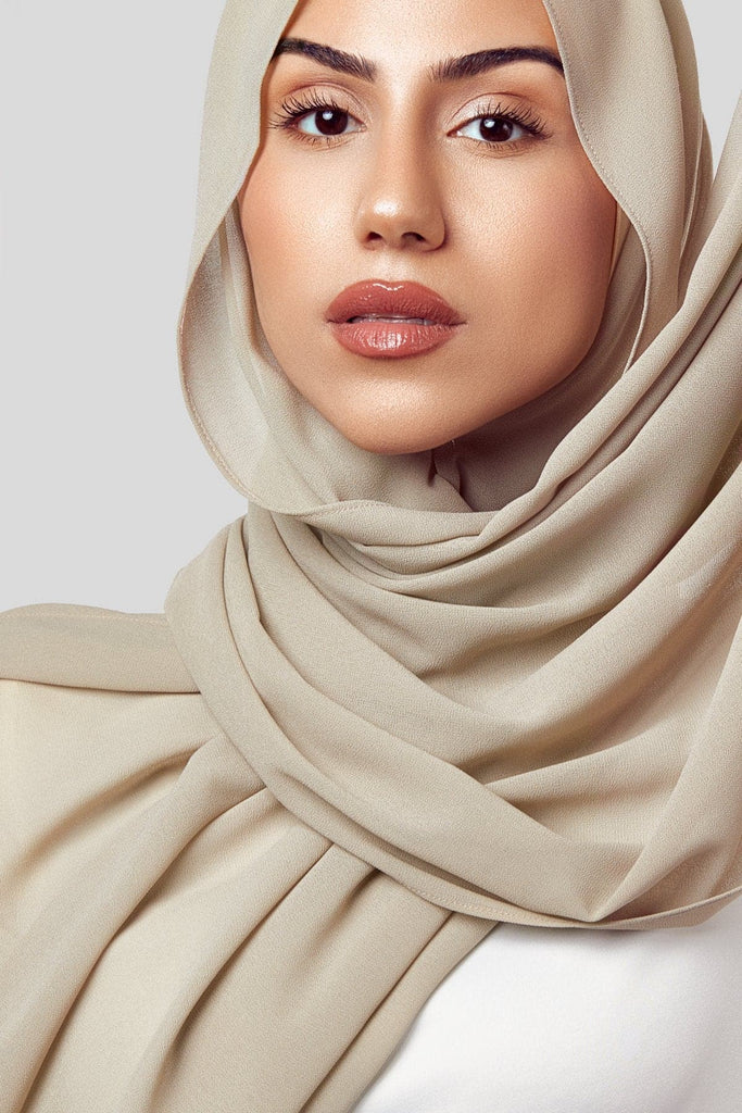 Basic Luxe Chiffon Hijab- Aliyah - Zahraa The Label