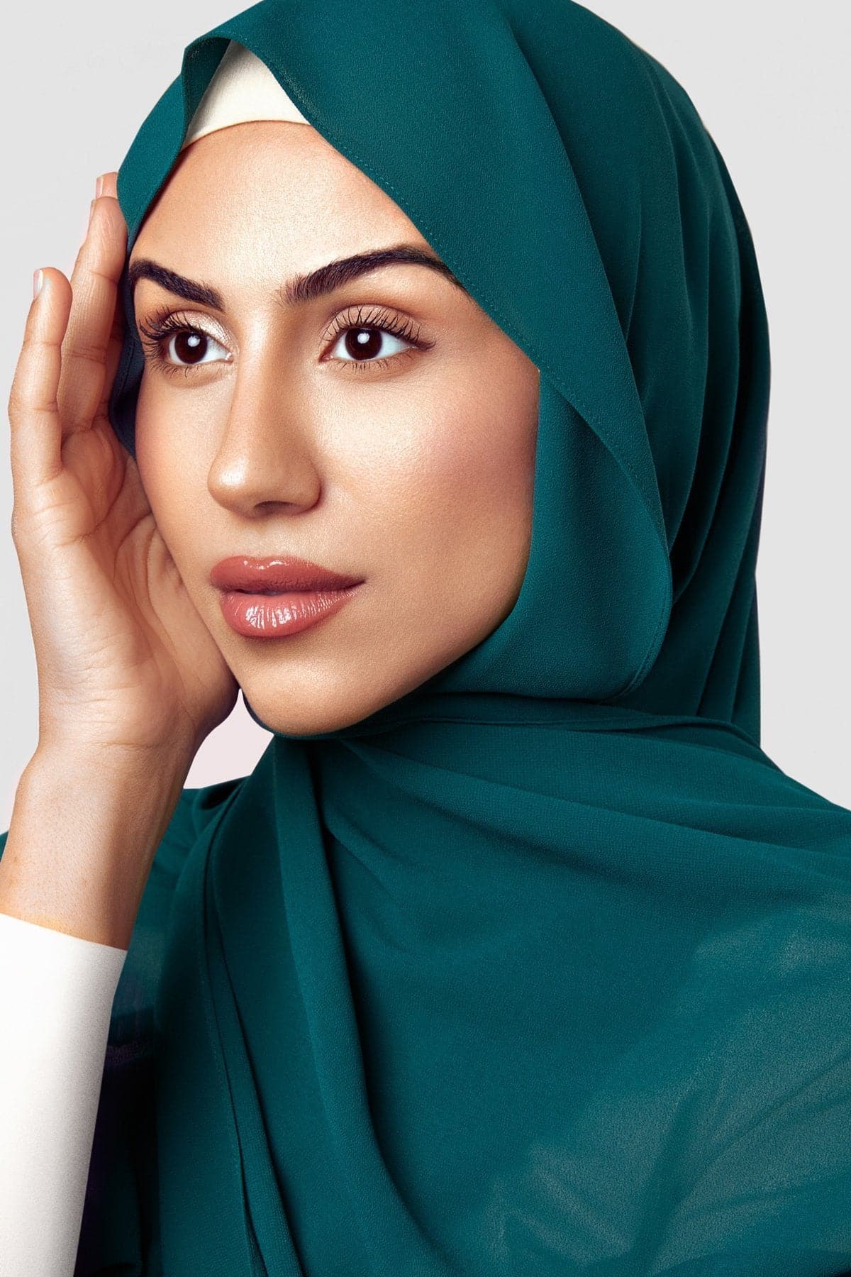 Basic Luxe Chiffon Hijab- Amaya - Zahraa The Label