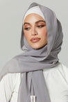 Basic Luxe Chiffon Hijab- Dalia - Zahraa The Label