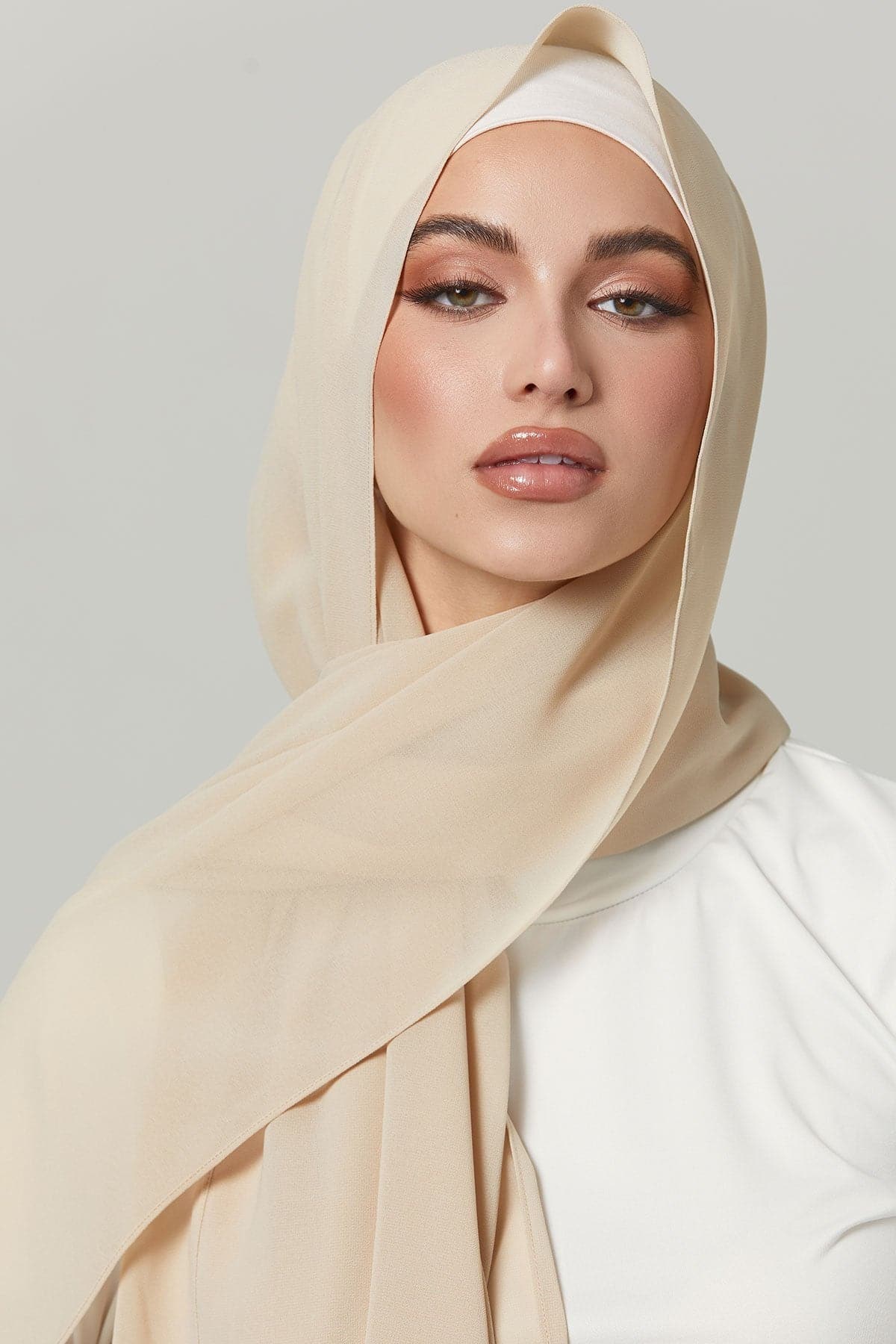 Basic Luxe Chiffon Hijab- Ehsan - Zahraa The Label